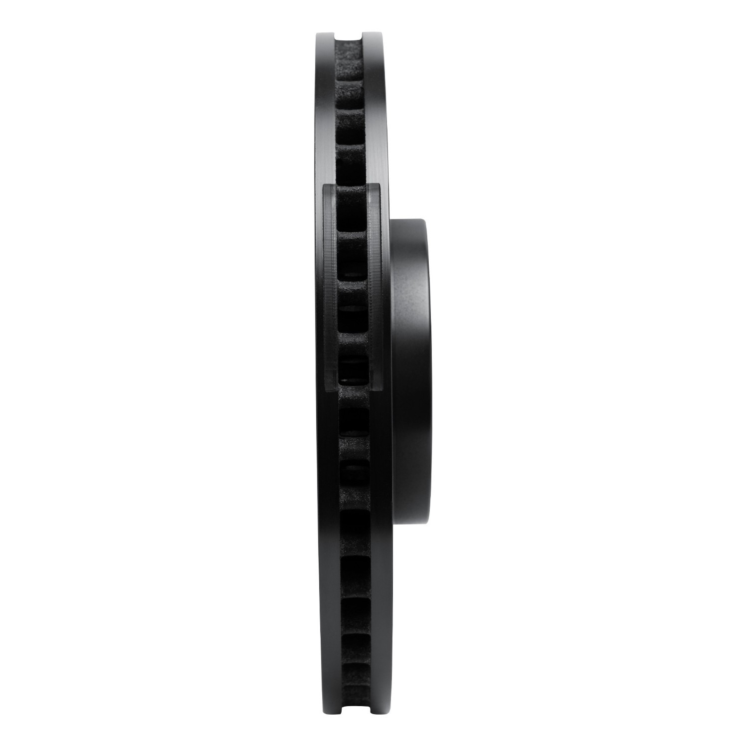 DYN 633-63180R DFC Brake Rotor - Drilled and Slotted - Black - Image 4