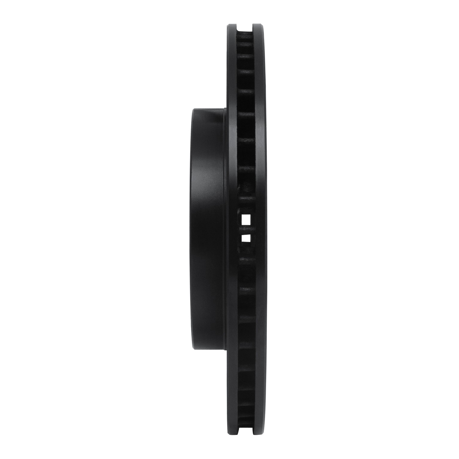 DYN 633-67065L DFC Brake Rotor - Drilled and Slotted - Black - Image 4
