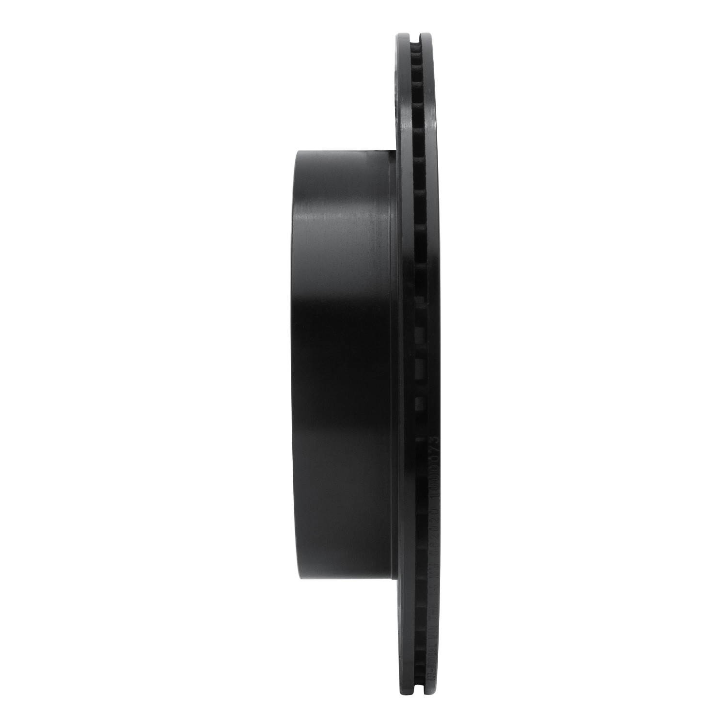 DYN 633-67089L DFC Brake Rotor - Drilled and Slotted - Black - Image 4