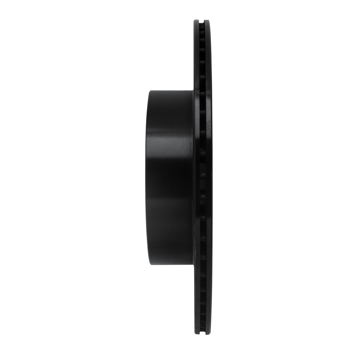 DYN 633-68010R DFC Brake Rotor - Drilled and Slotted - Black - Image 4