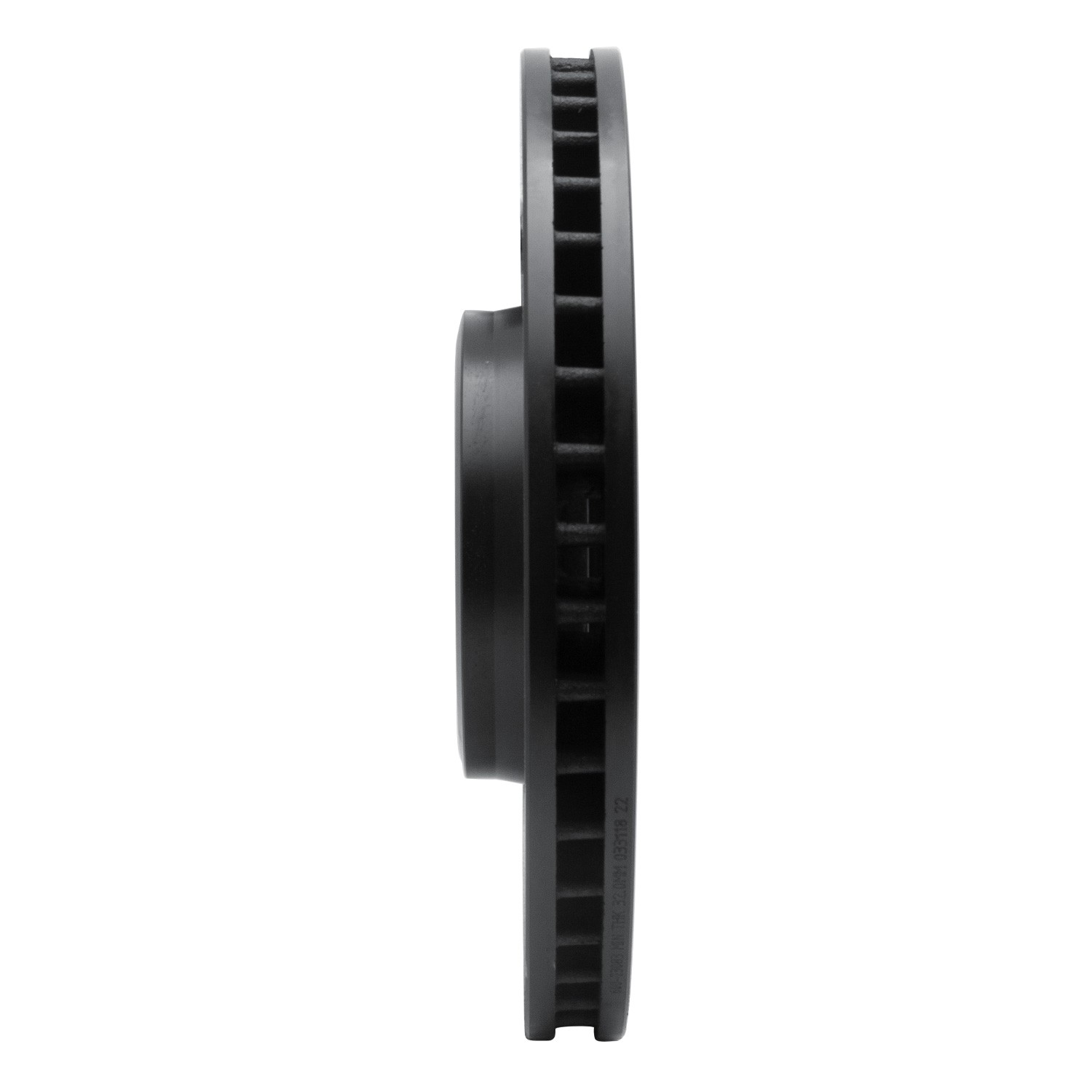 DYN 633-73083R DFC Brake Rotor - Drilled and Slotted - Black - Image 4