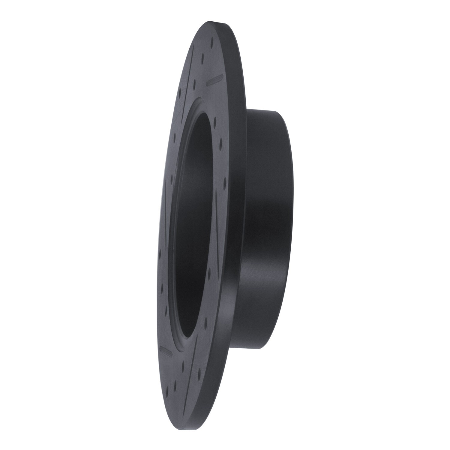 DYN 633-74014R DFC Brake Rotor - Drilled and Slotted - Black - Image 5