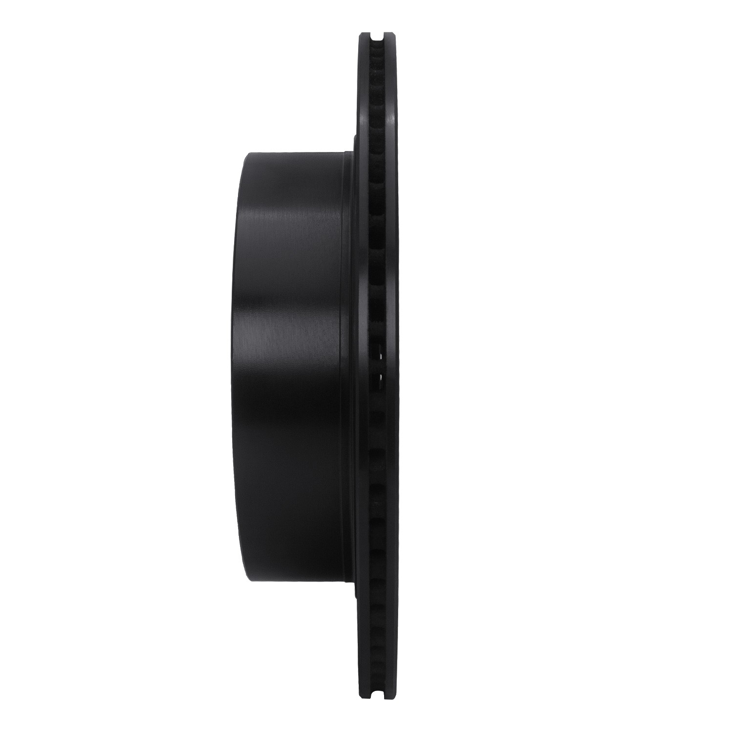 DYN 633-75010R DFC Brake Rotor - Drilled and Slotted - Black - Image 4