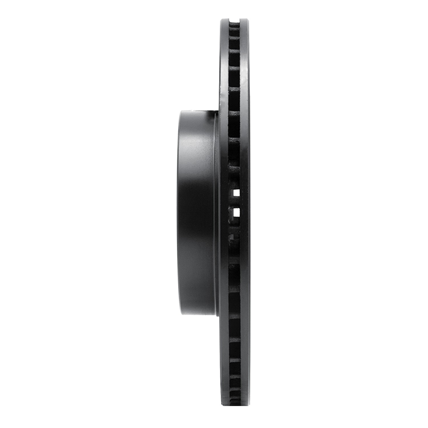 DYN 633-76028L DFC Brake Rotor - Drilled and Slotted - Black - Image 4