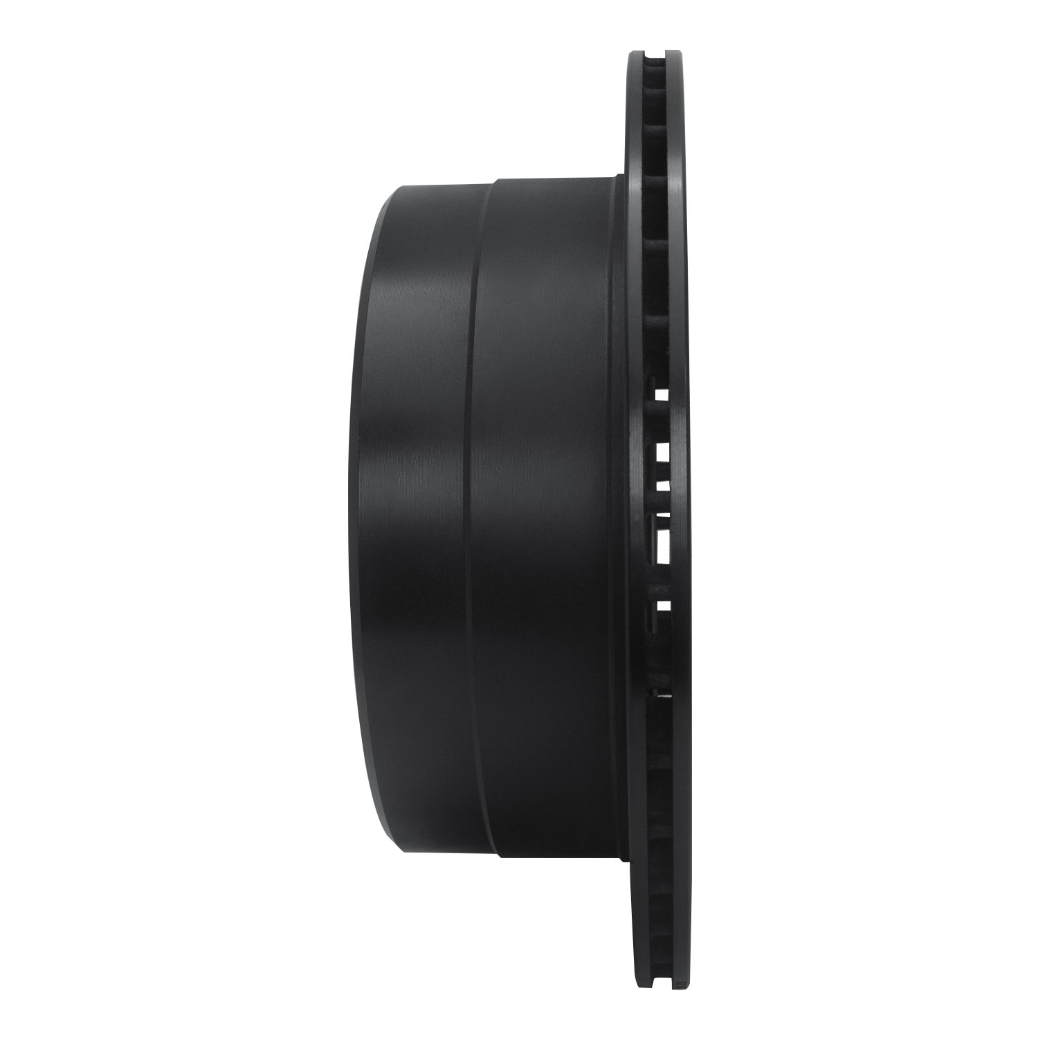DYN 633-76113R DFC Brake Rotor - Drilled and Slotted - Black - Image 4
