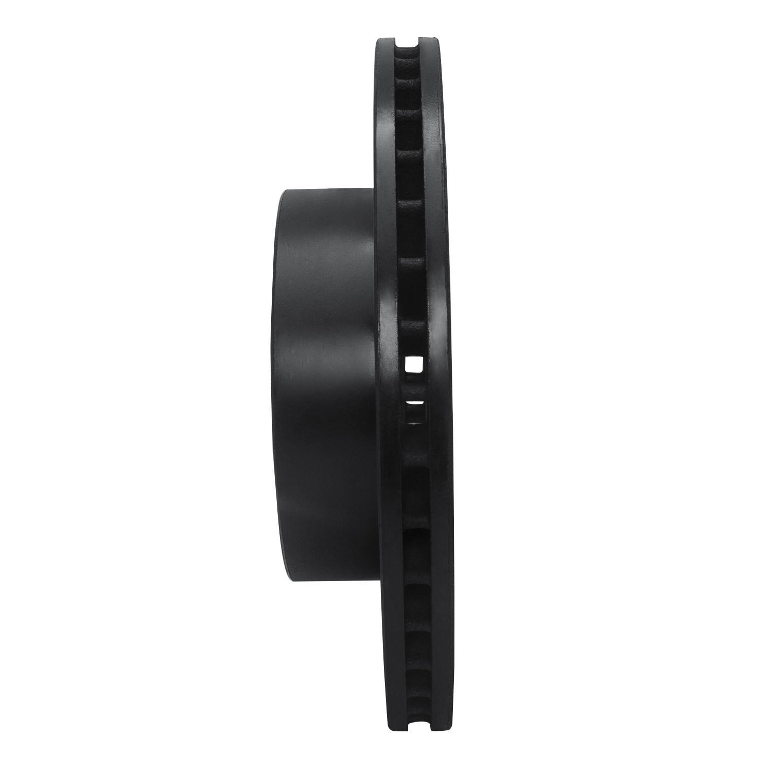 DYN 633-76115L DFC Brake Rotor - Drilled and Slotted - Black - Image 4