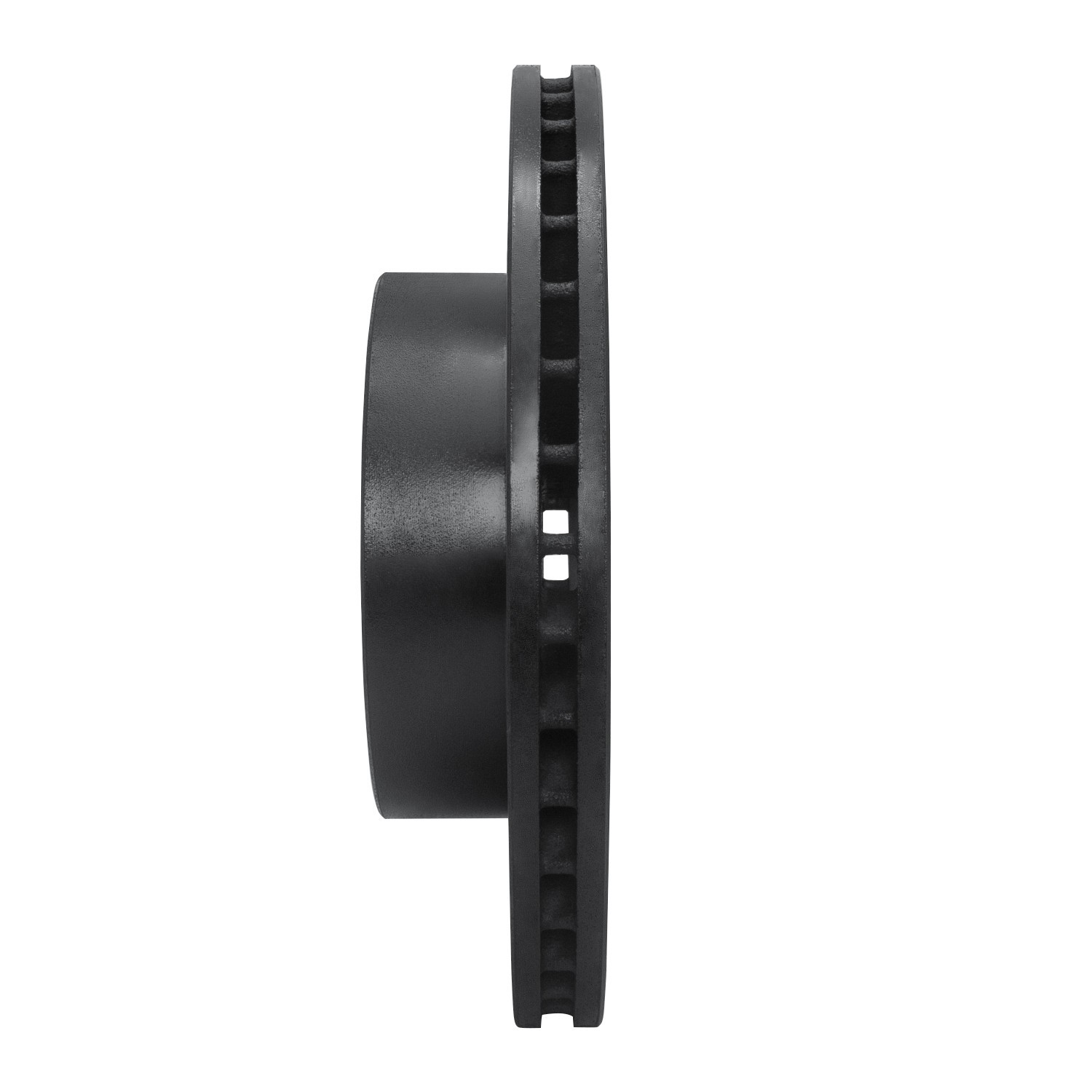 DYN 633-76115R DFC Brake Rotor - Drilled and Slotted - Black - Image 4
