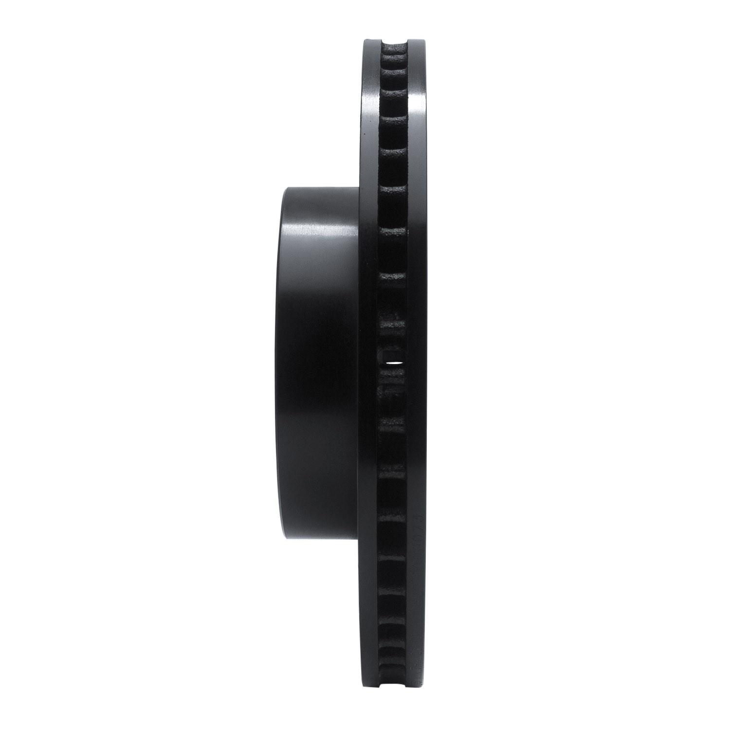 DYN 633-76133R DFC Brake Rotor - Drilled and Slotted - Black - Image 4