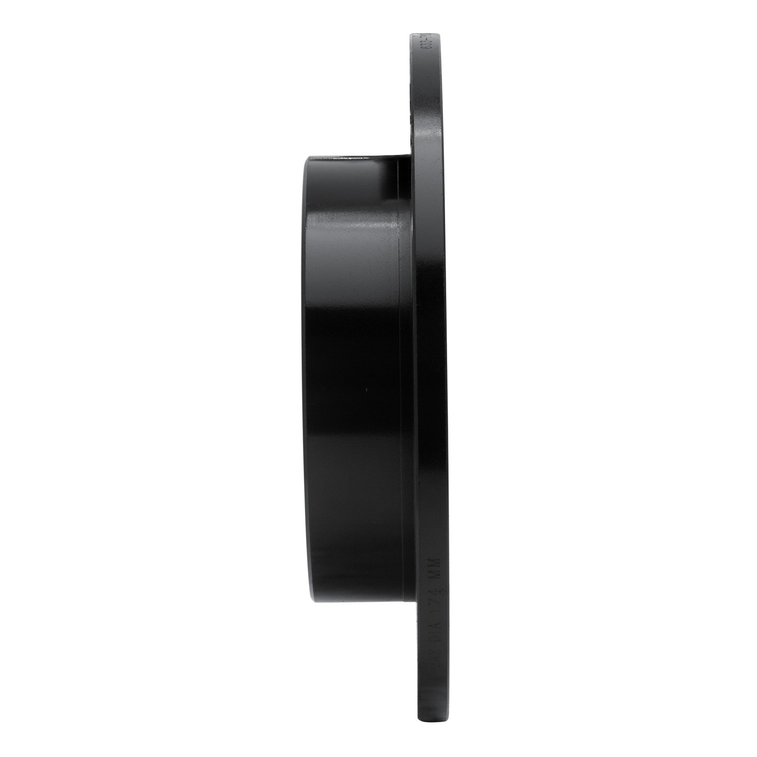 DYN 633-76134L DFC Brake Rotor - Drilled and Slotted - Black - Image 4
