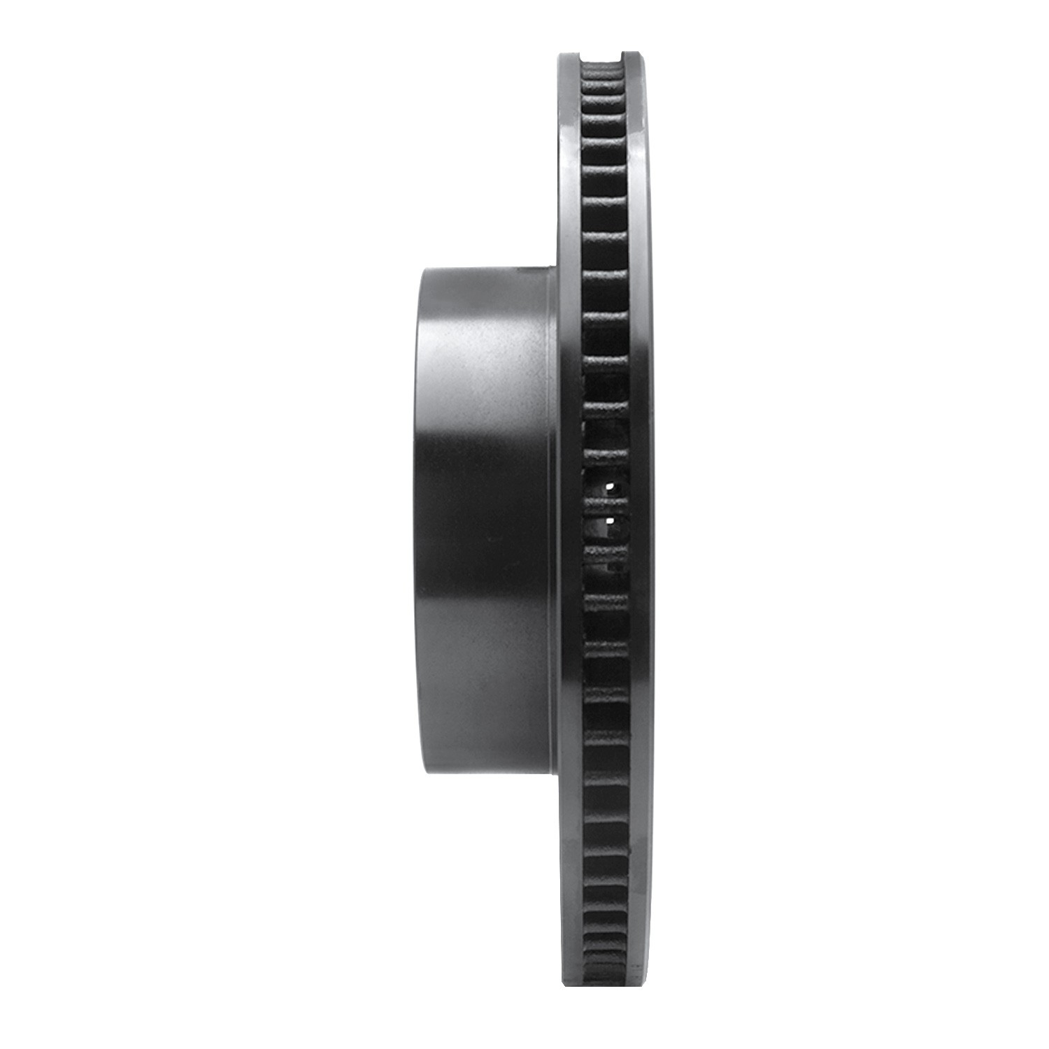 DYN 633-76136L DFC Brake Rotor - Drilled and Slotted - Black - Image 4