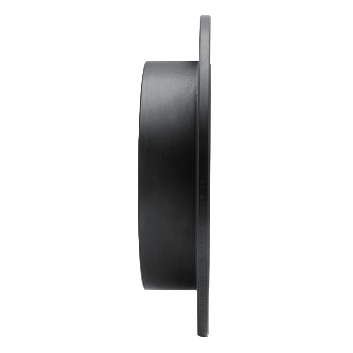 DYN 633-76141L DFC Brake Rotor - Drilled and Slotted - Black - Image 4