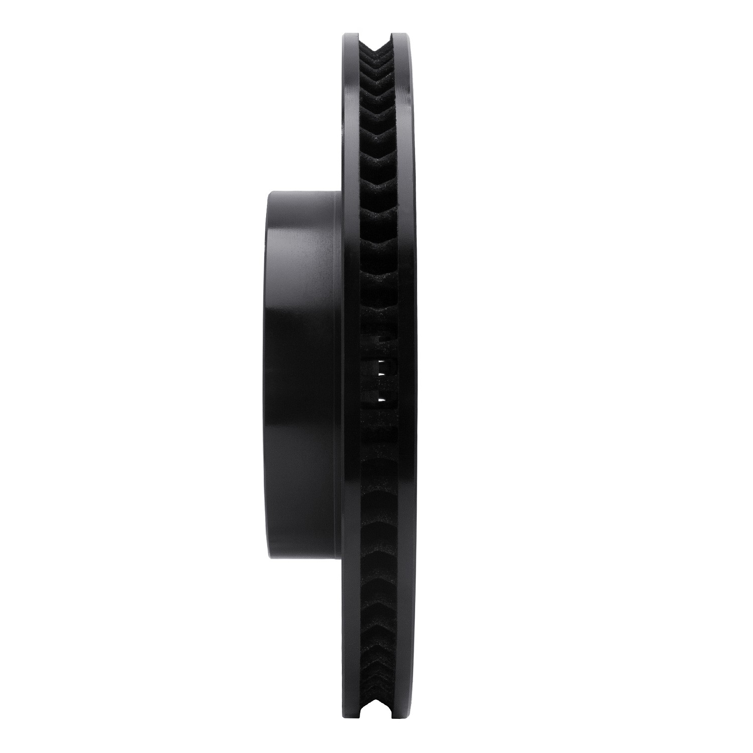 DYN 633-76142R DFC Brake Rotor - Drilled and Slotted - Black - Image 4