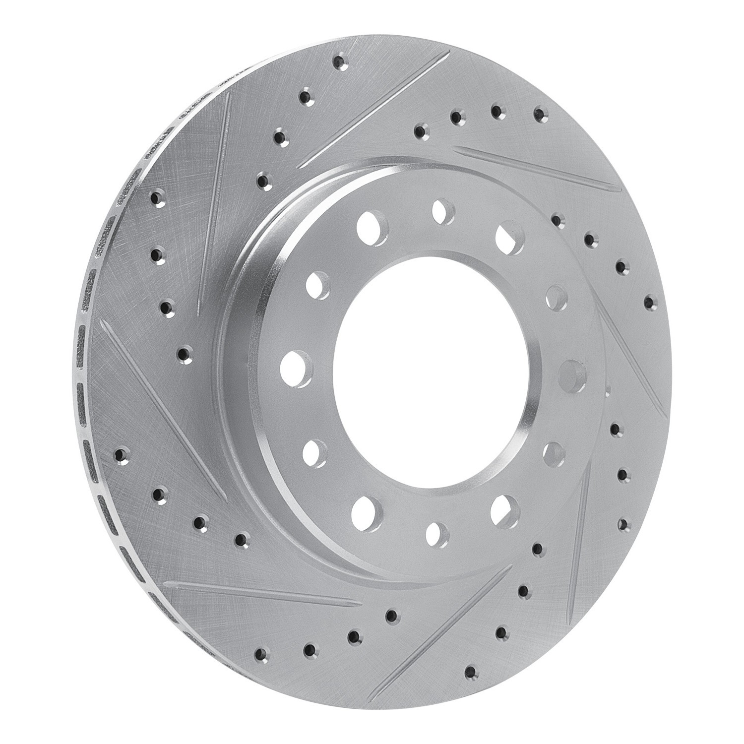 DYN 633-76169L DFC Brake Rotor - Drilled & Slotted - Black