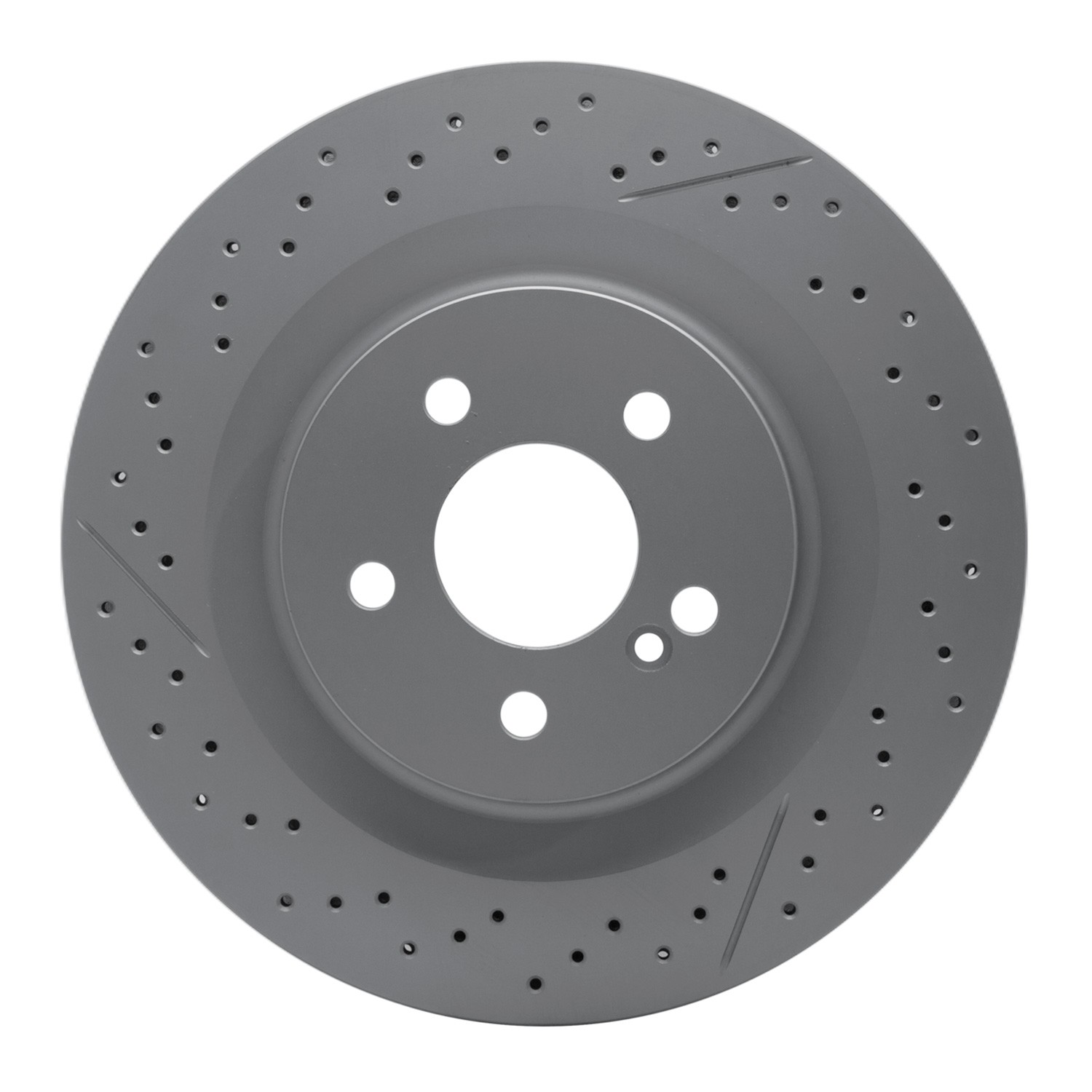 DYN 634-63068 DFC GEOSPEC Coated Rotor - Drilled and Slotted - Image 3