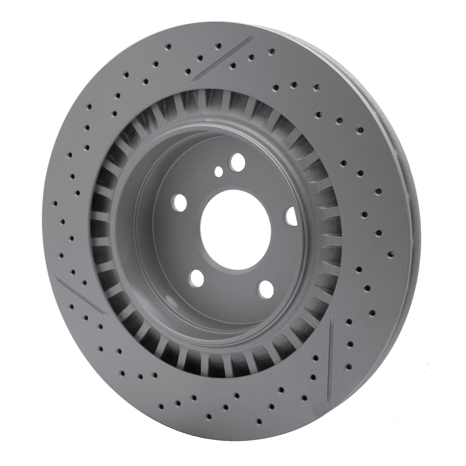 DYN 634-63068 DFC GEOSPEC Coated Rotor - Drilled and Slotted - Image 5