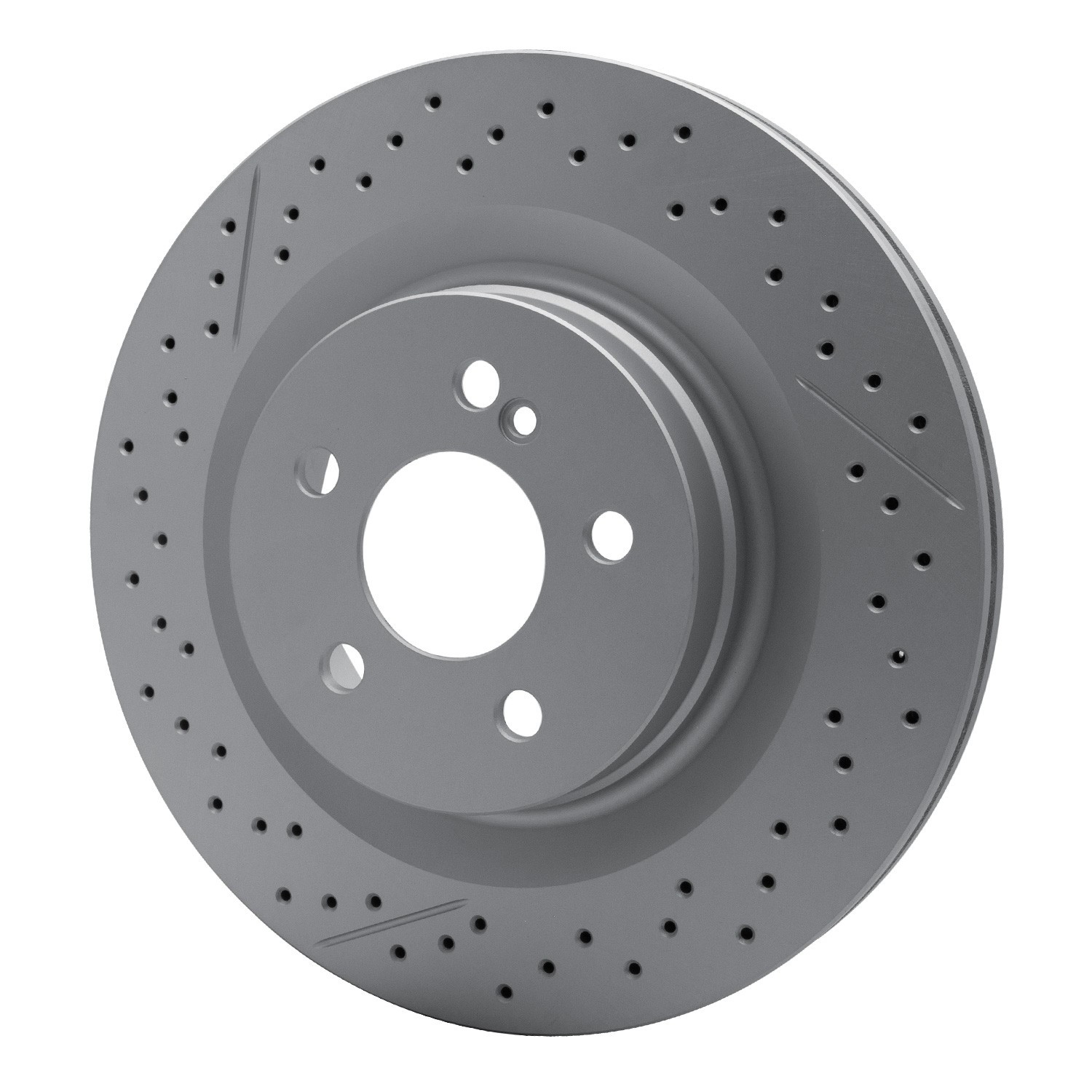 DYN 634-63092 DFC GEOSPEC Coated Rotor - Drilled and Slotted