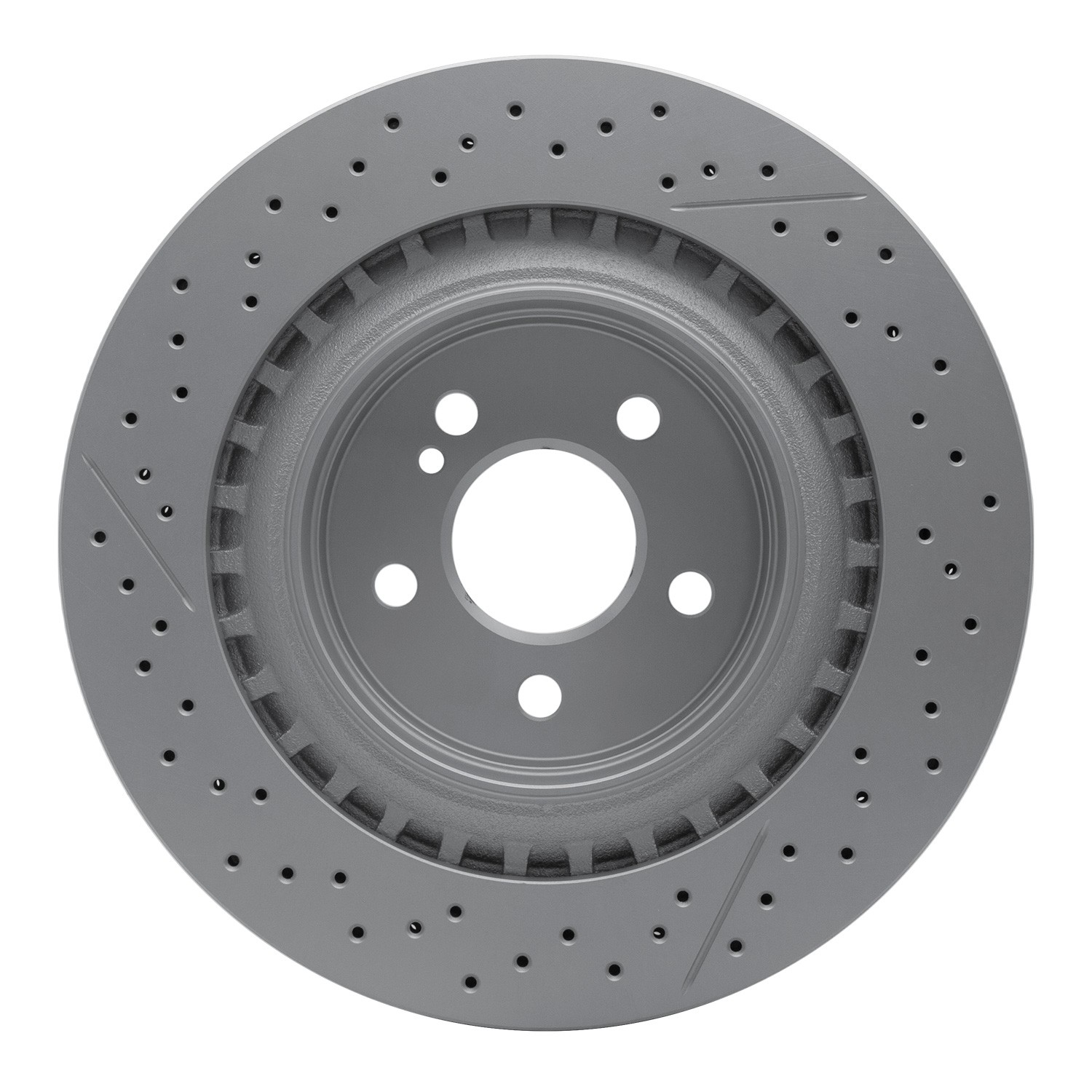 DYN 634-63092 DFC GEOSPEC Coated Rotor - Drilled and Slotted - Image 2