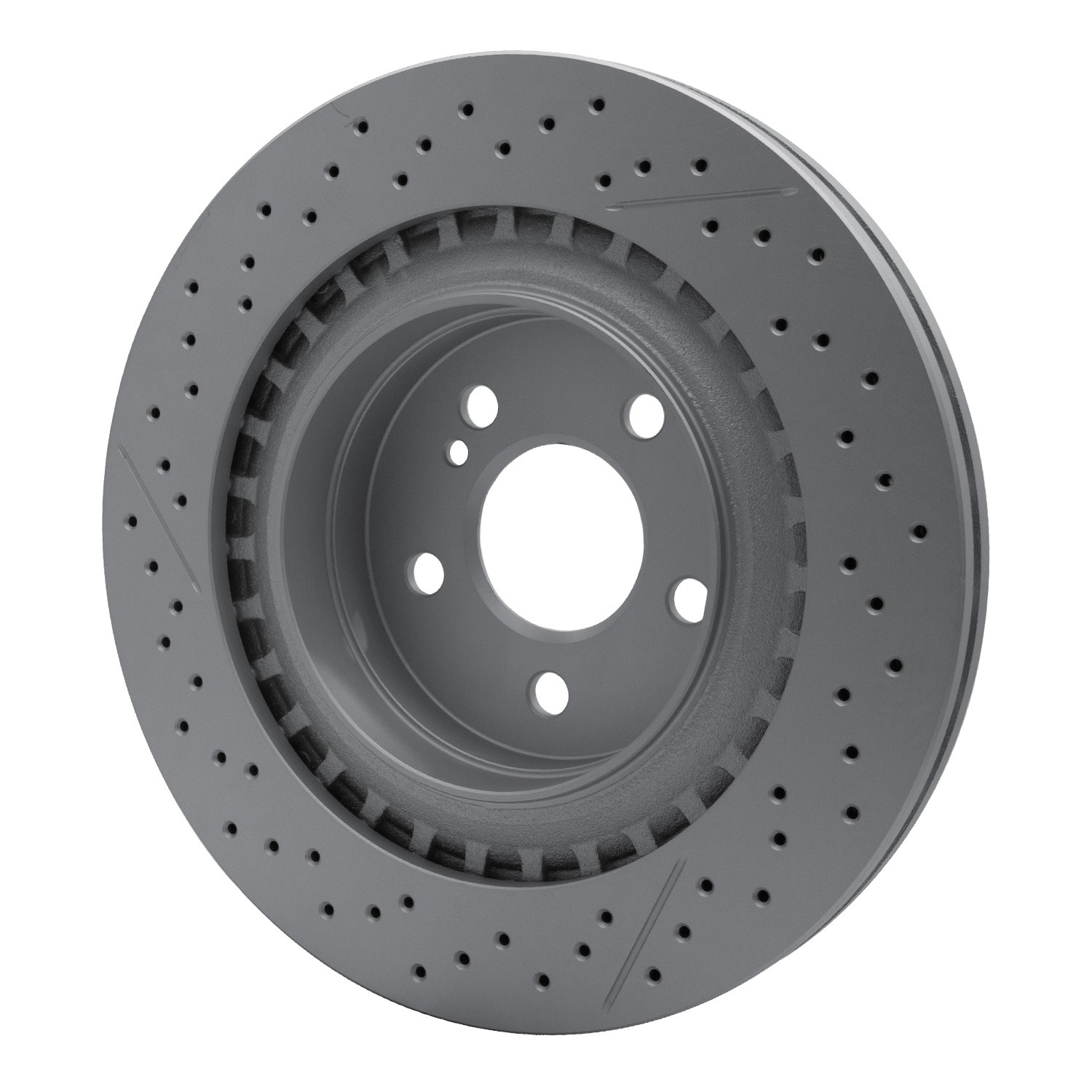 DYN 634-63092 DFC GEOSPEC Coated Rotor - Drilled and Slotted - Image 5
