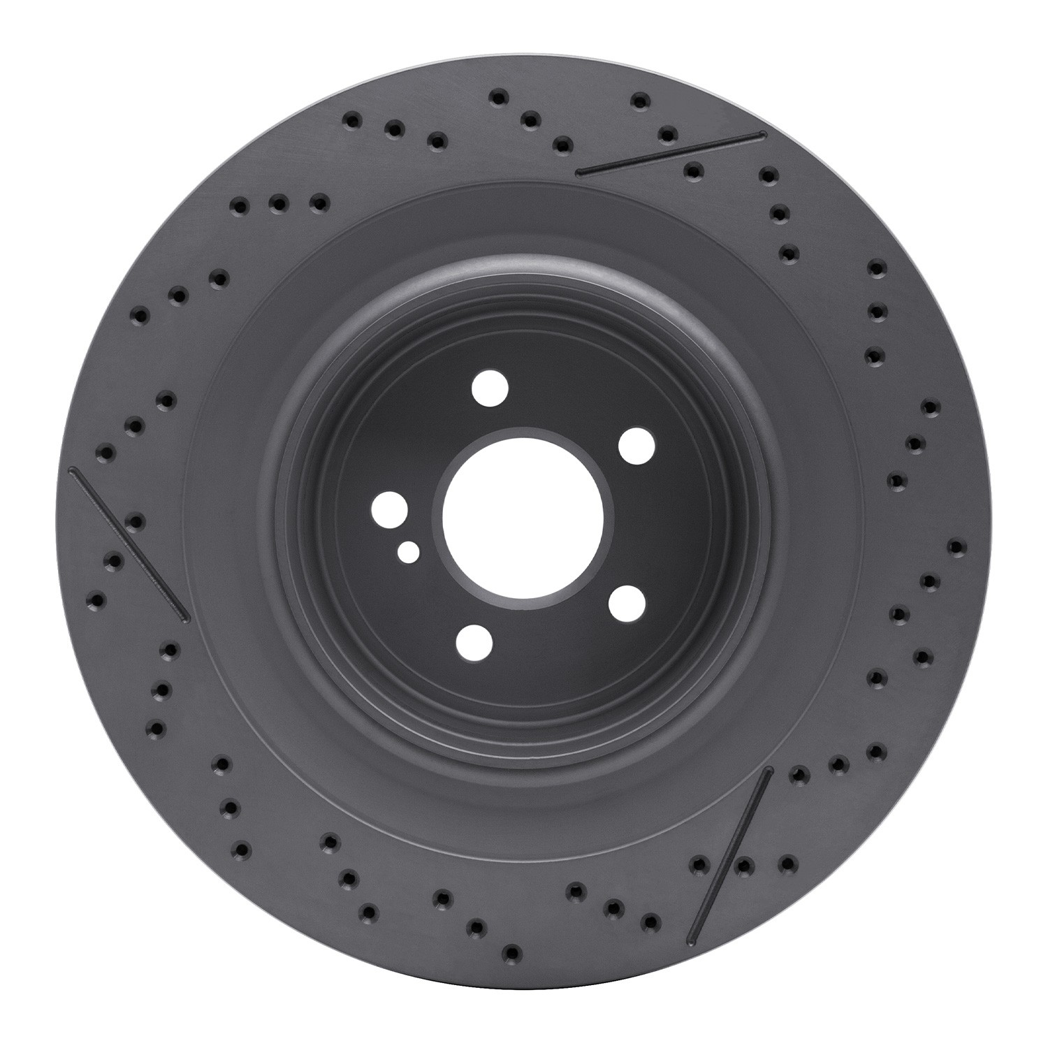 DYN 634-63094 DFC GEOSPEC Coated Rotor - Drilled and Slotted - Image 2