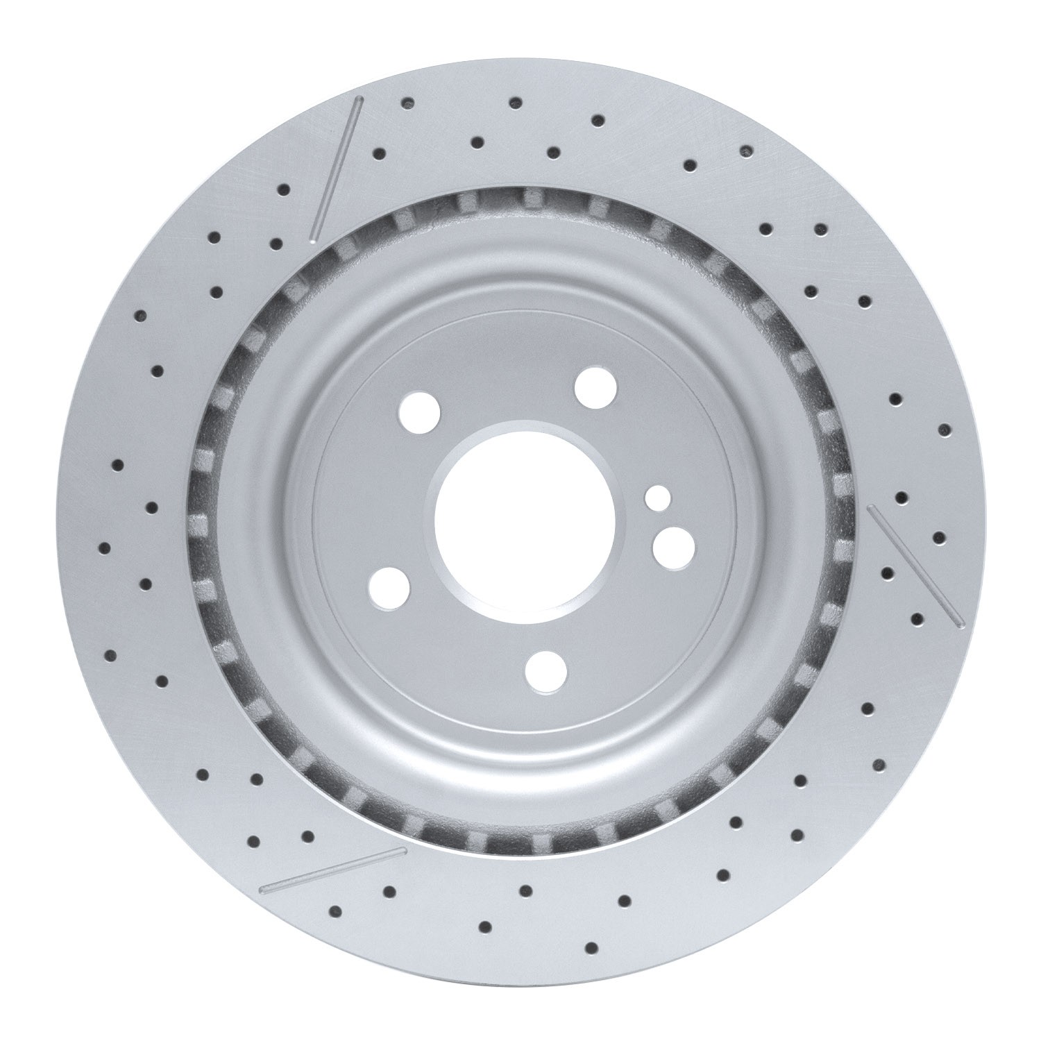 DYN 634-63101 DFC GEOSPEC Coated Rotor - Drilled and Slotted - Image 2