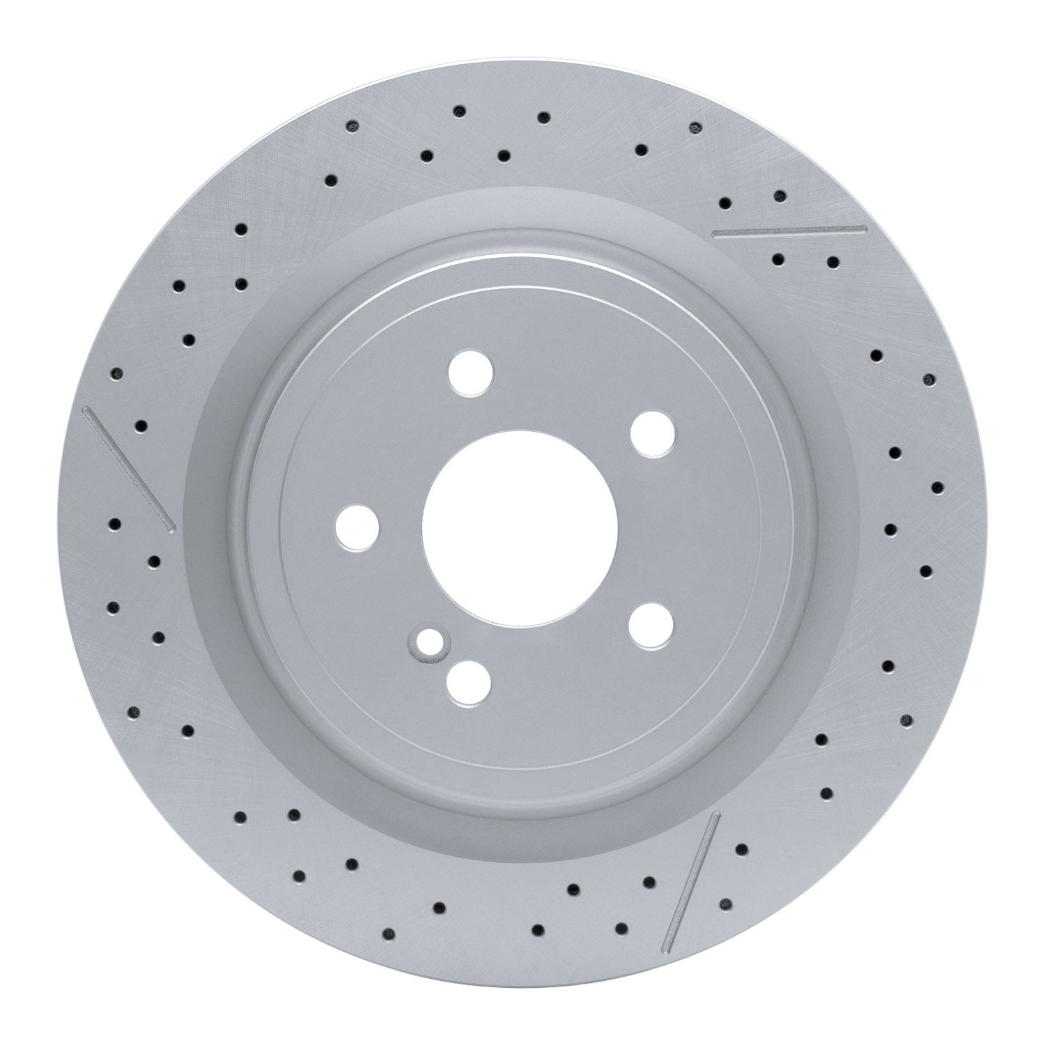 DYN 634-63101 DFC GEOSPEC Coated Rotor - Drilled and Slotted - Image 3