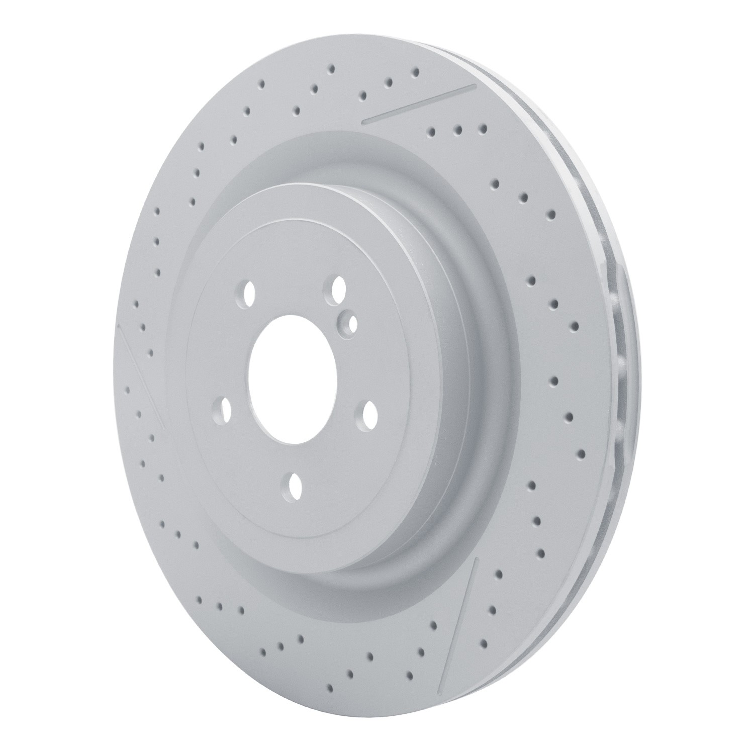DYN 634-63104 DFC GEOSPEC Coated Rotor - Drilled and Slotted