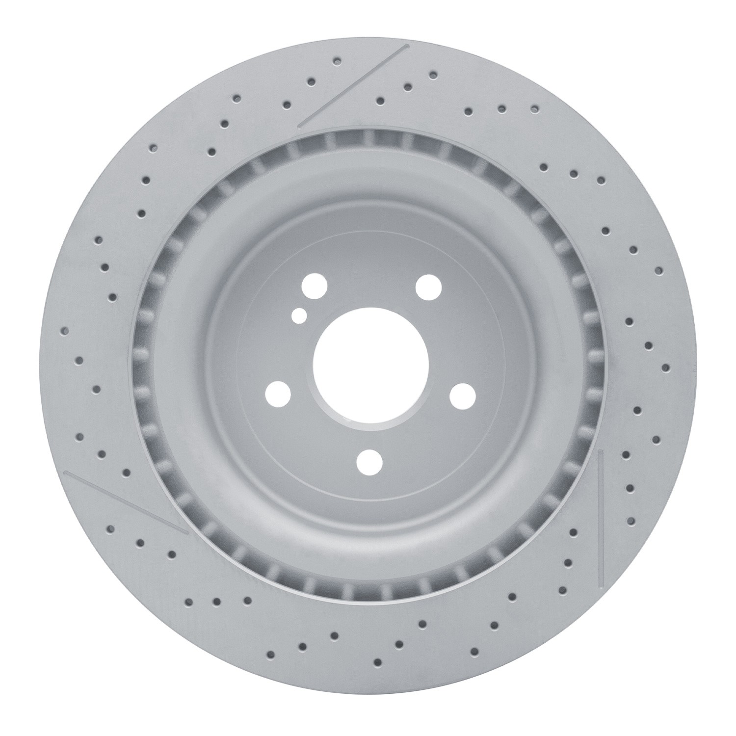 DYN 634-63104 DFC GEOSPEC Coated Rotor - Drilled and Slotted - Image 2