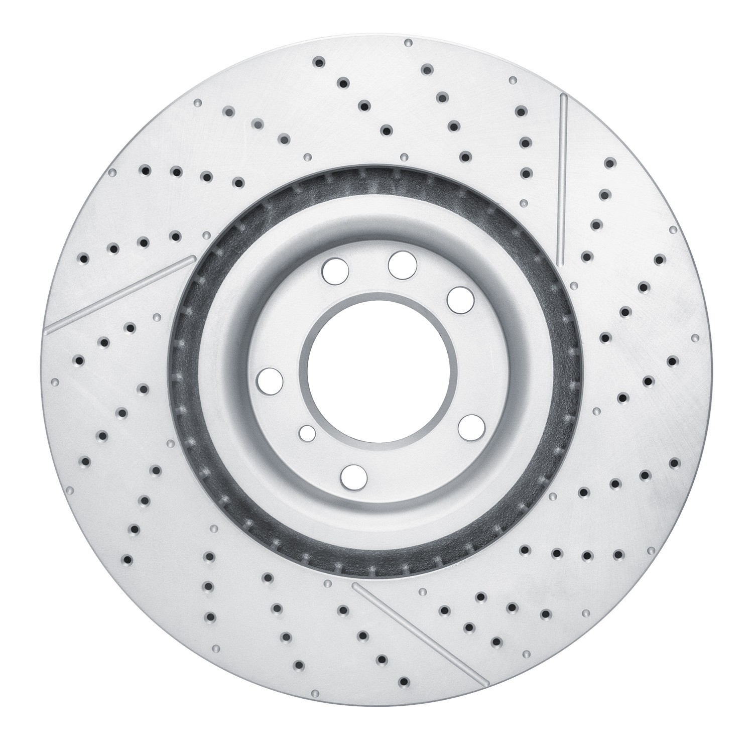 DYN 634-63147 DFC GEOSPEC Coated Rotor - Drilled and Slotted - Image 2