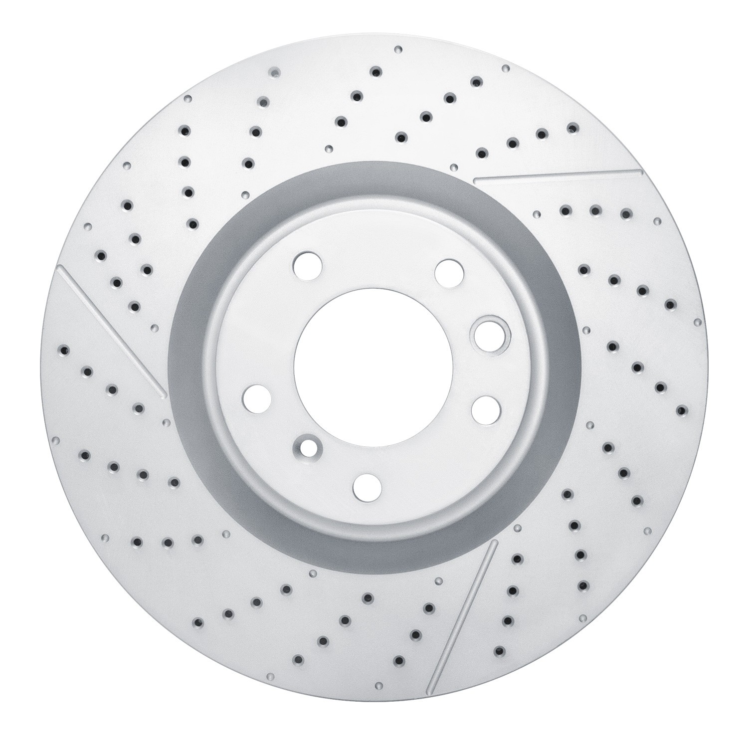 DYN 634-63147 DFC GEOSPEC Coated Rotor - Drilled and Slotted - Image 3