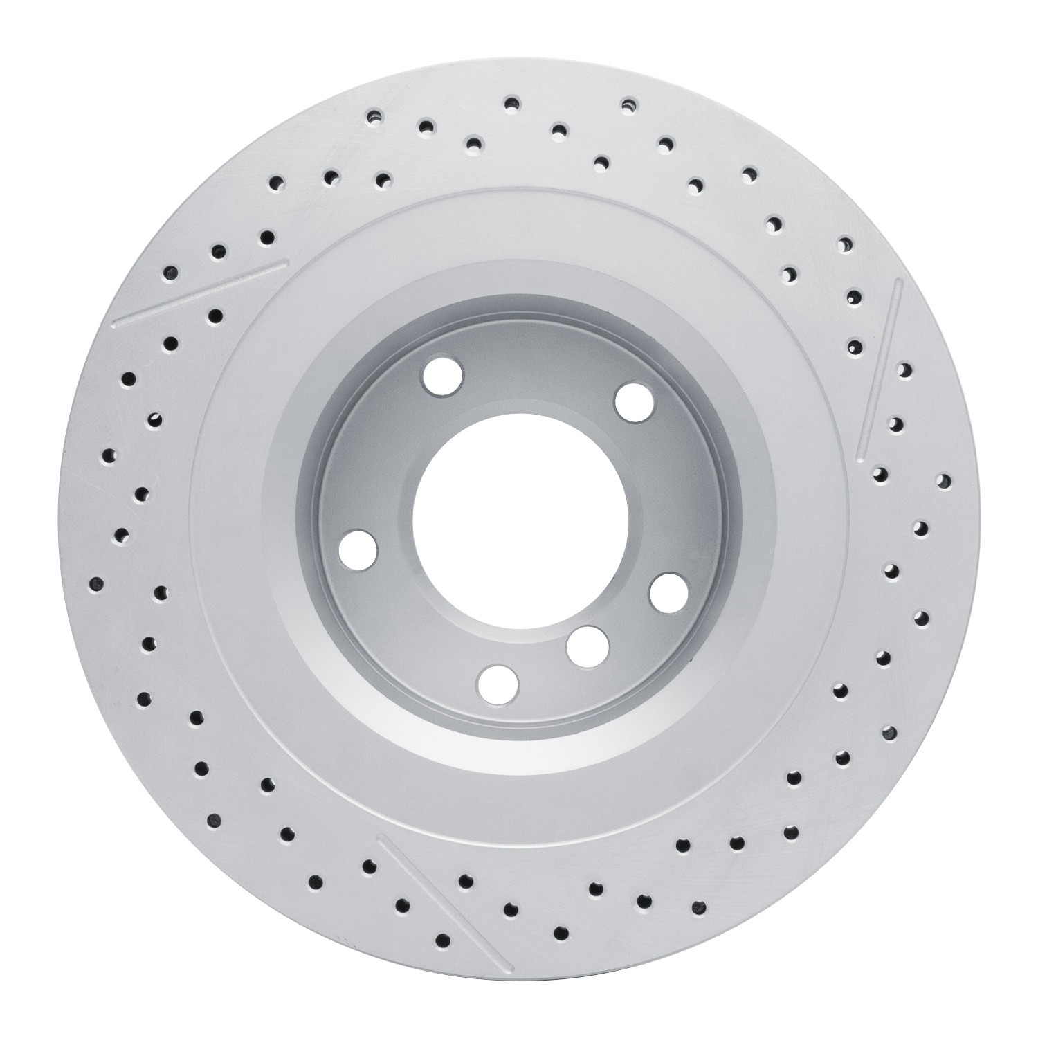 DYN 634-63148 DFC GEOSPEC Coated Rotor - Drilled and Slotted - Image 2