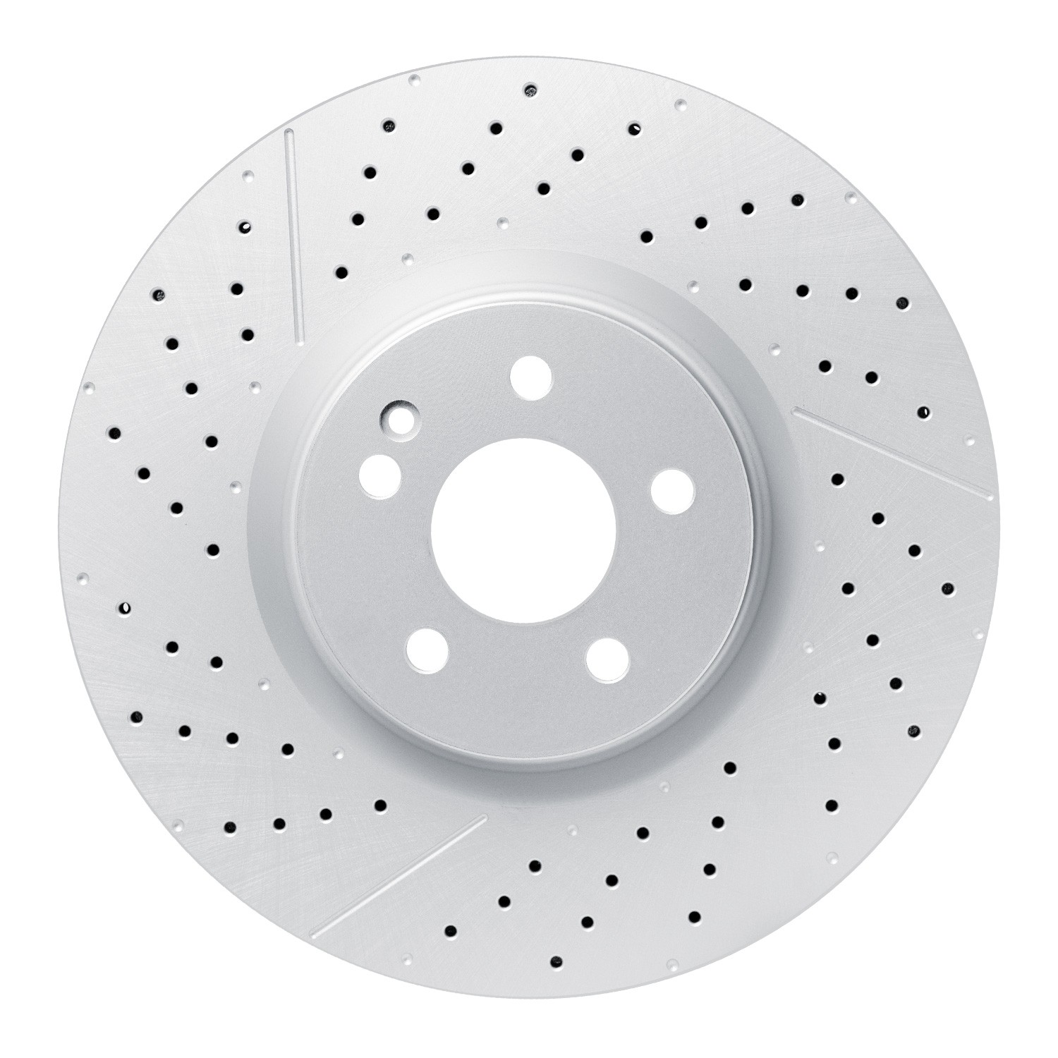 DYN 634-63151 DFC GEOSPEC Coated Rotor - Drilled and Slotted - Image 3
