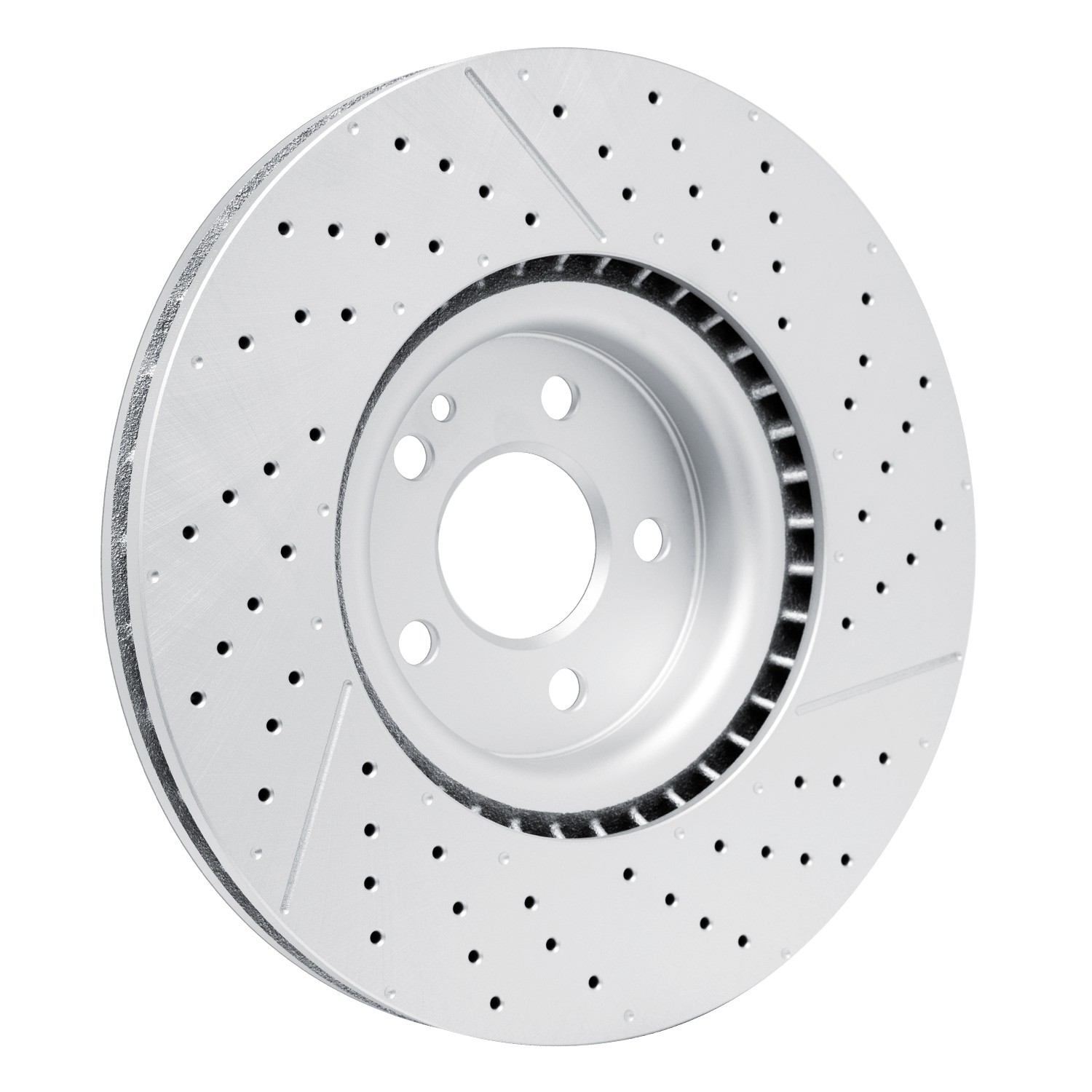 DYN 634-63151 DFC GEOSPEC Coated Rotor - Drilled and Slotted - Image 5