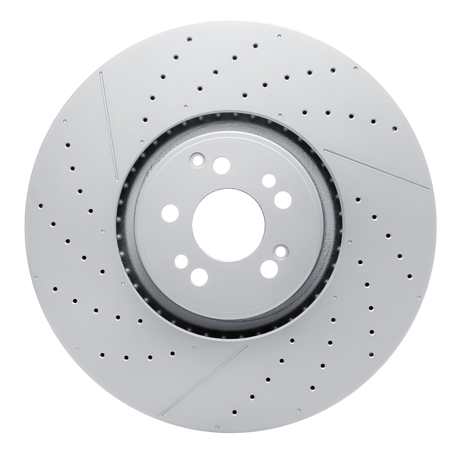 DYN 634-63191 DFC GEOSPEC Coated Rotor - Drilled and Slotted