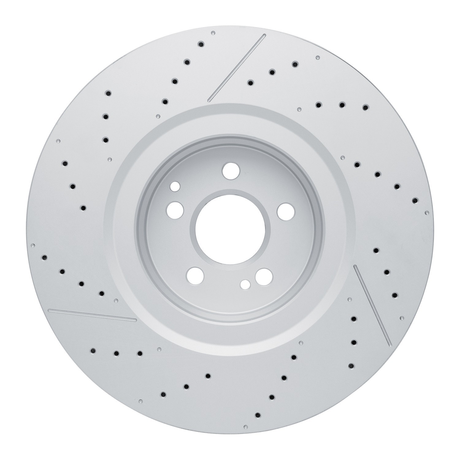 DYN 634-63194 DFC GEOSPEC Coated Rotor - Drilled and Slotted - Image 2