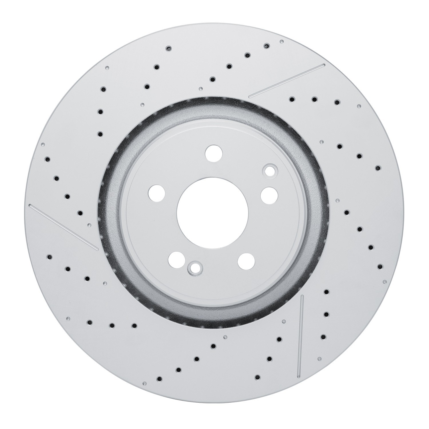 DYN 634-63194 DFC GEOSPEC Coated Rotor - Drilled and Slotted - Image 3