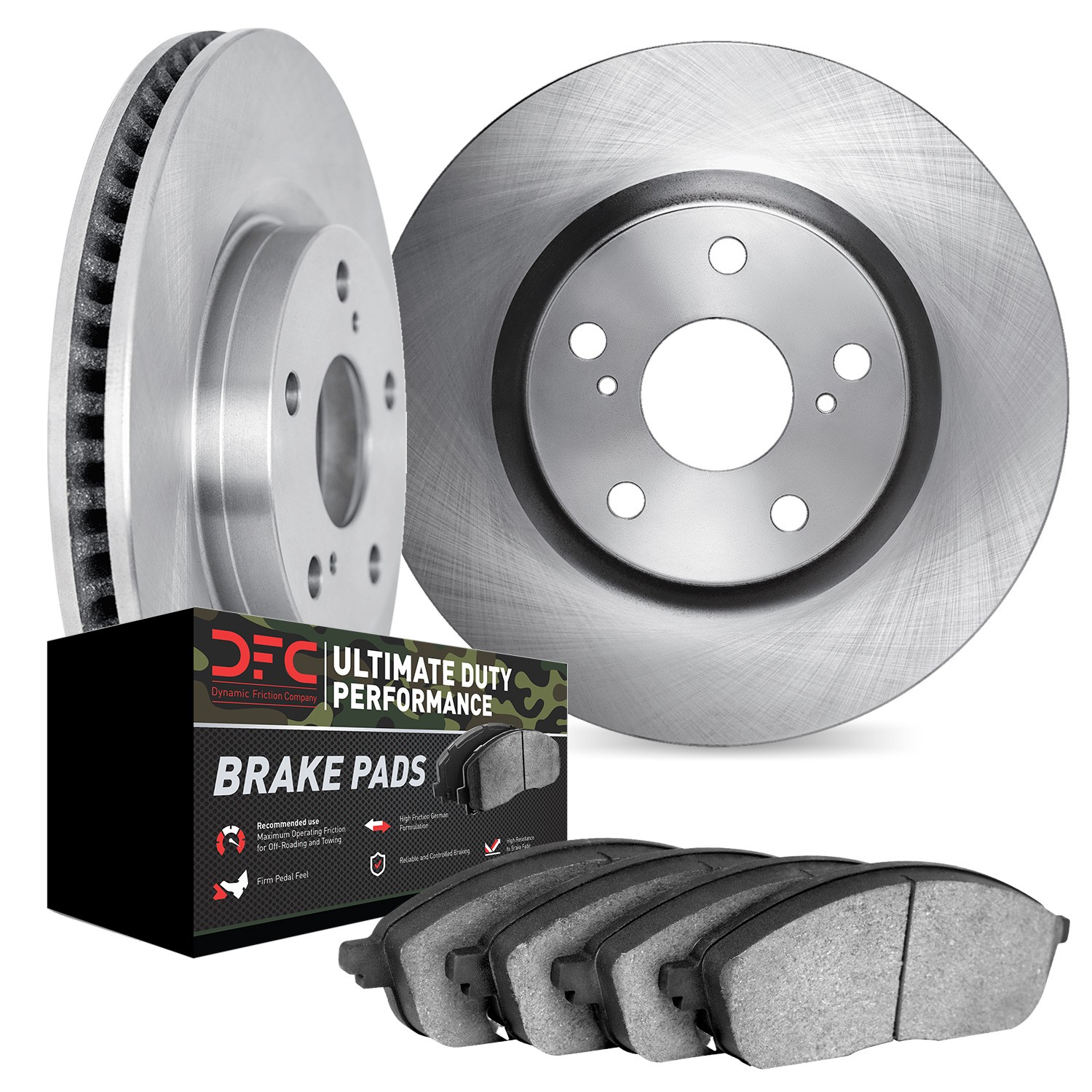 DYN 6402-47016 DFC Brake Rotor- HD Brake Pad