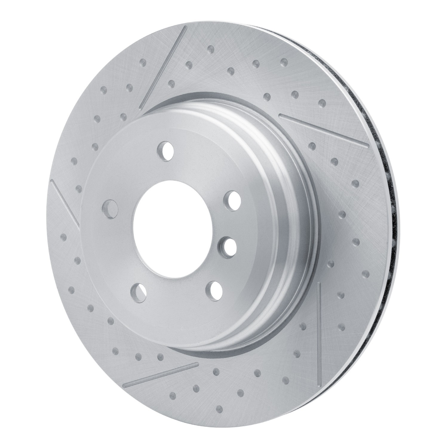 DYN 640-31118 Disc Brake Rotor - Dimpled and Slotted - Image 2