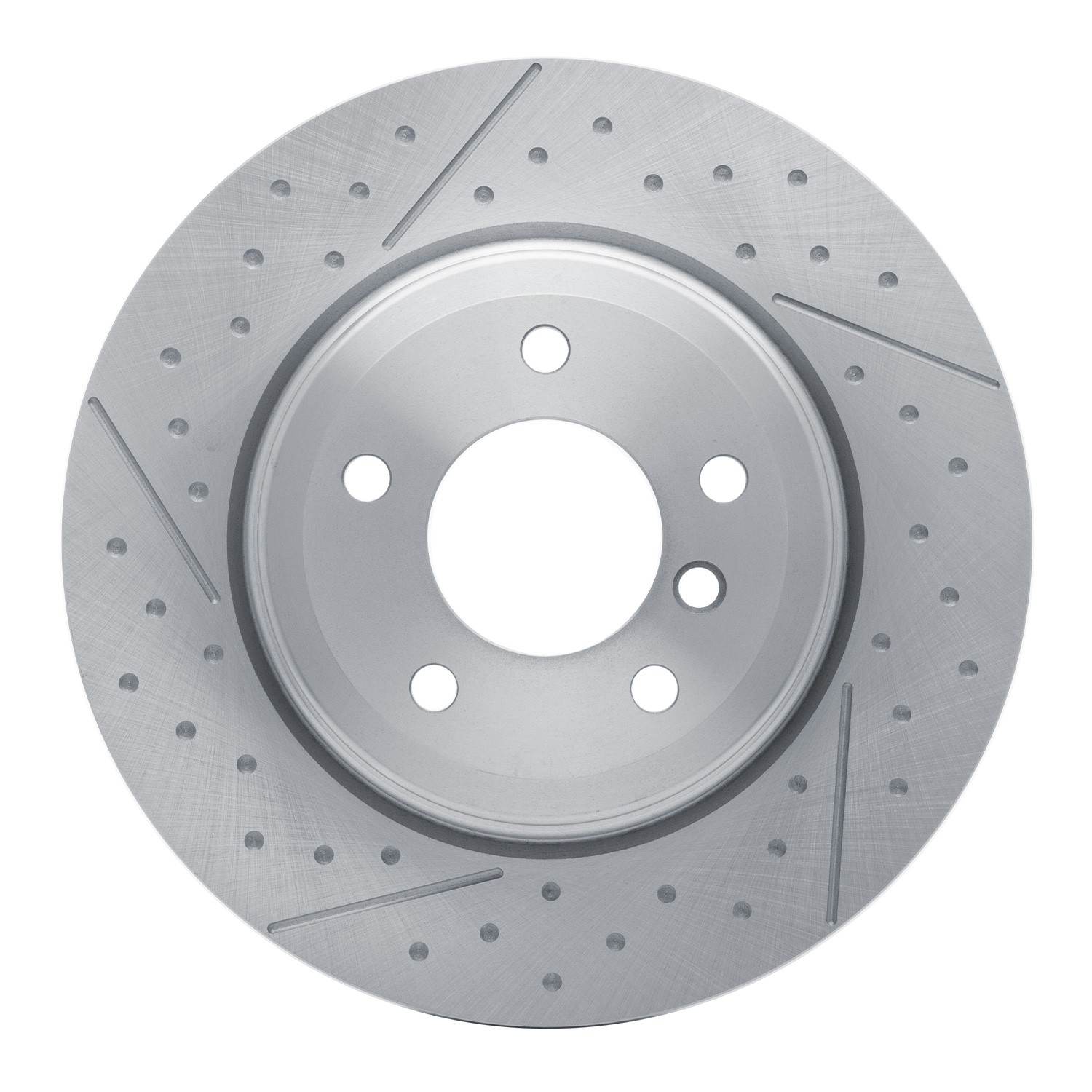 DYN 640-31118 Disc Brake Rotor - Dimpled and Slotted