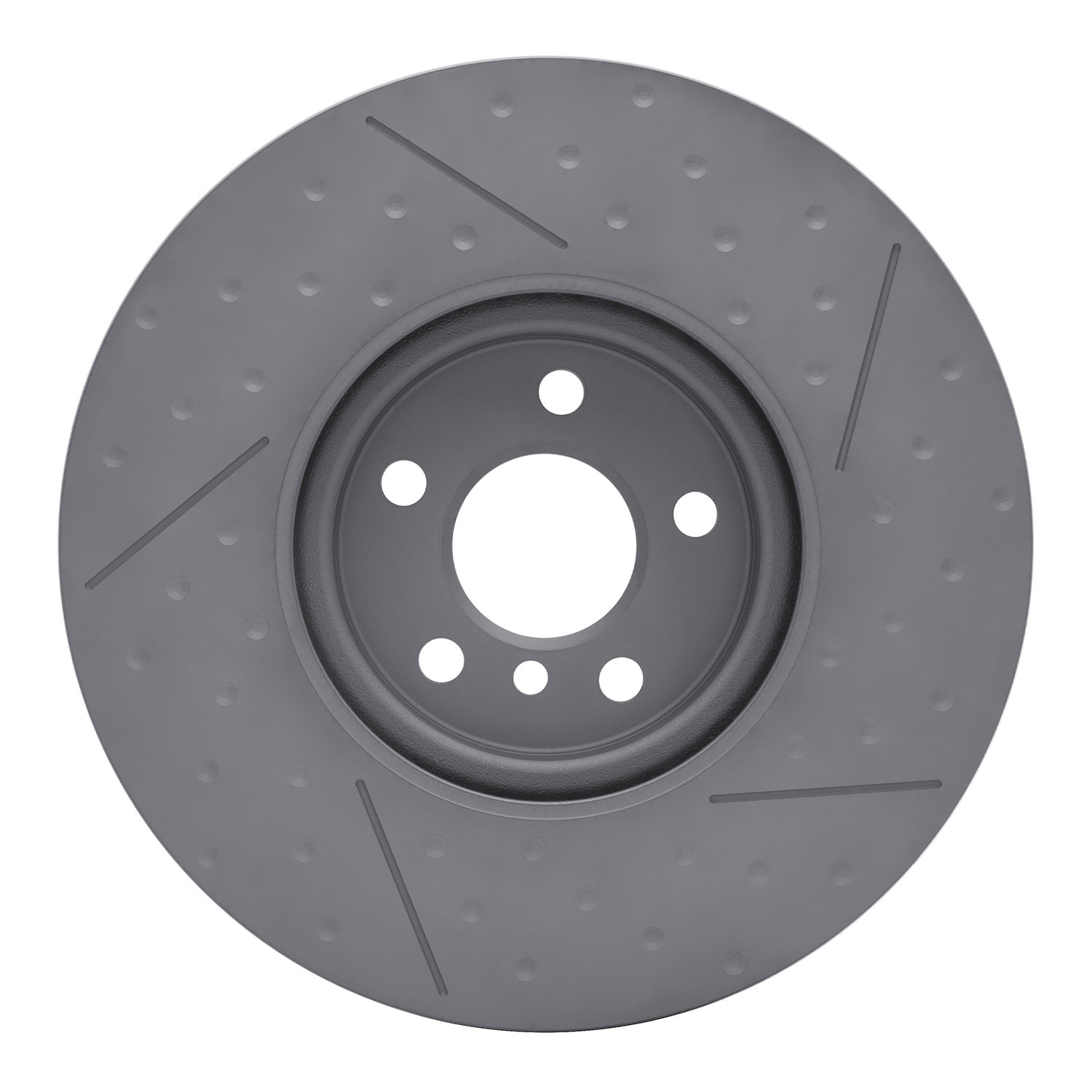 DYN 640-32019 Disc Brake Rotor - Dimpled and Slotted - Image 4