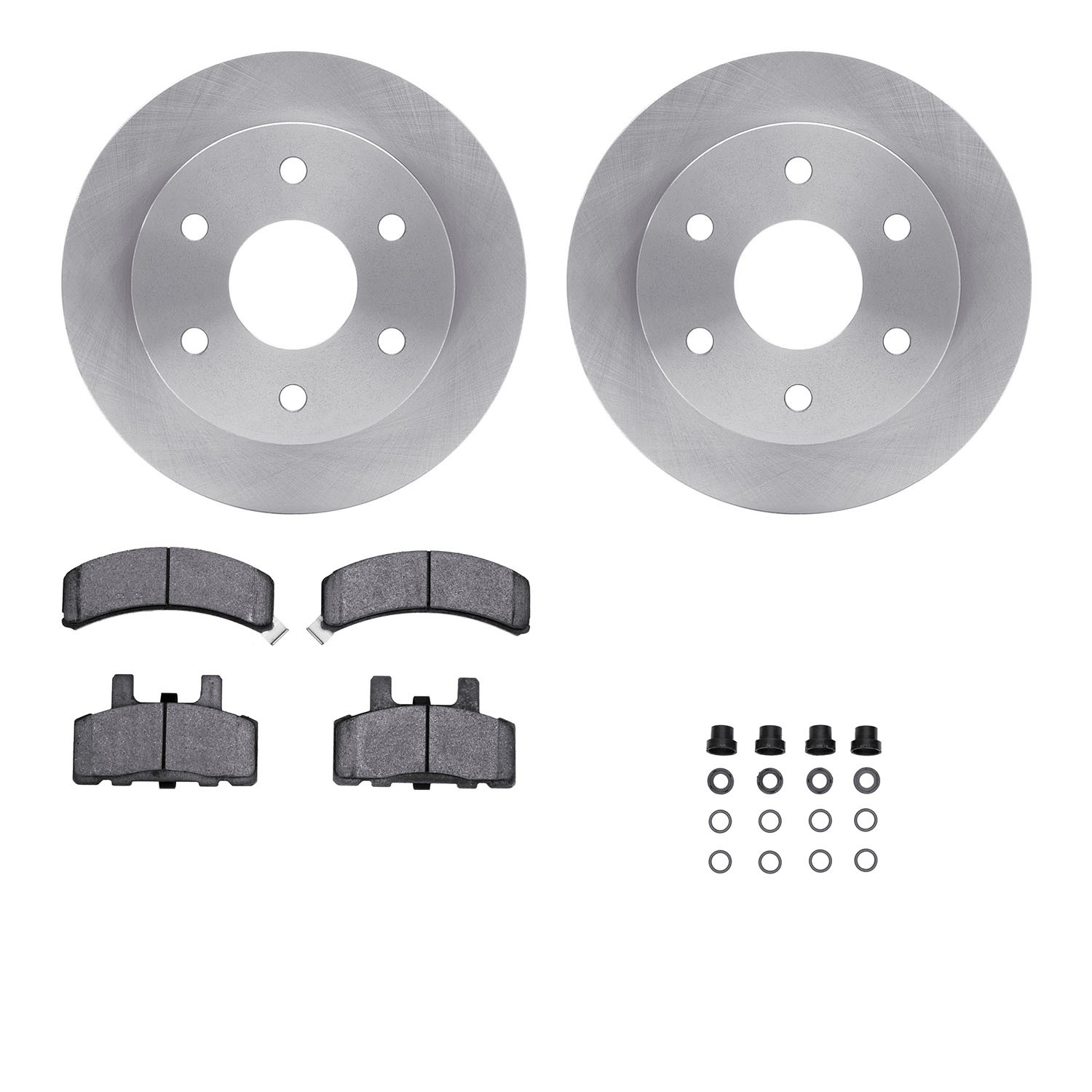 DYN 6412-48010 DFC Brake Rotor- HD Brake Pad - Hardware