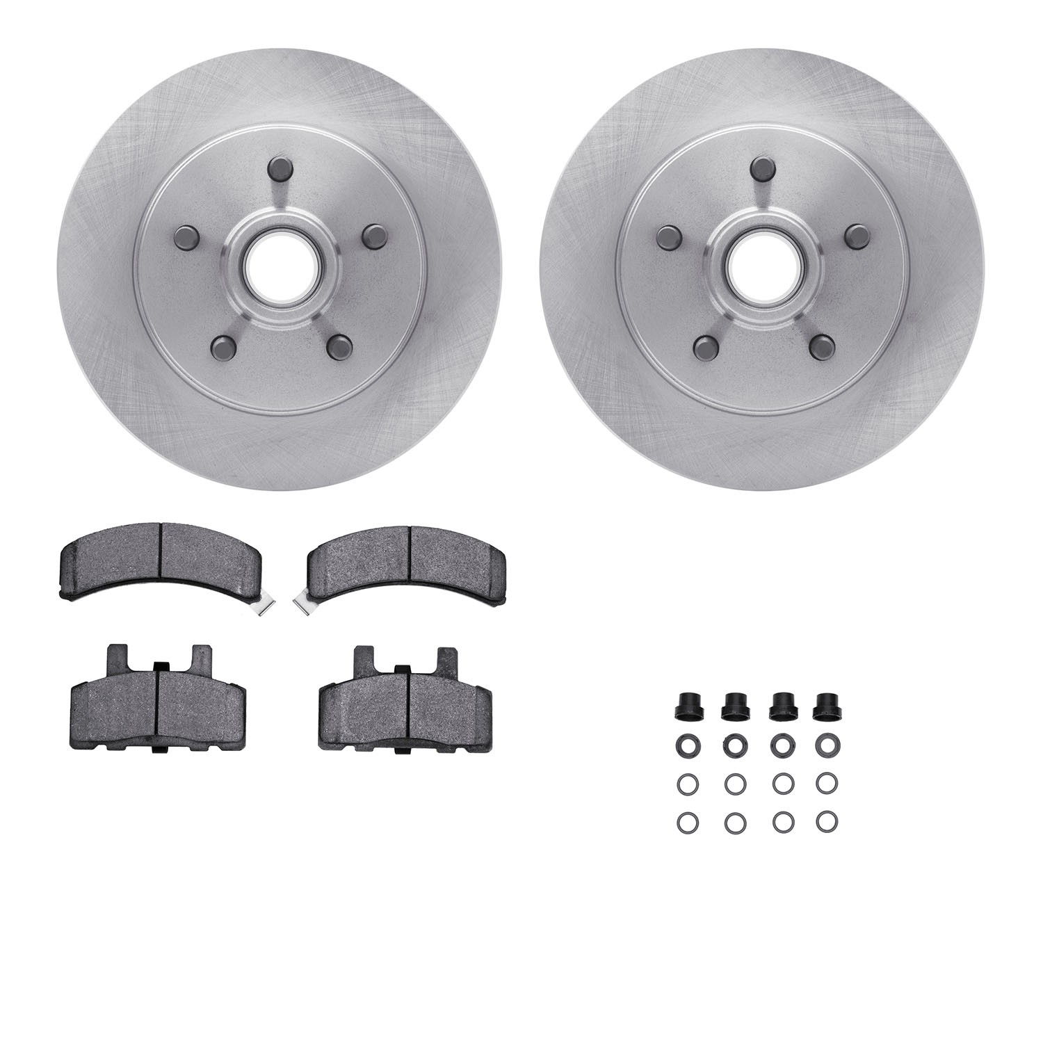 DYN 6412-48013 DFC Brake Rotor- HD Brake Pad - Hardware