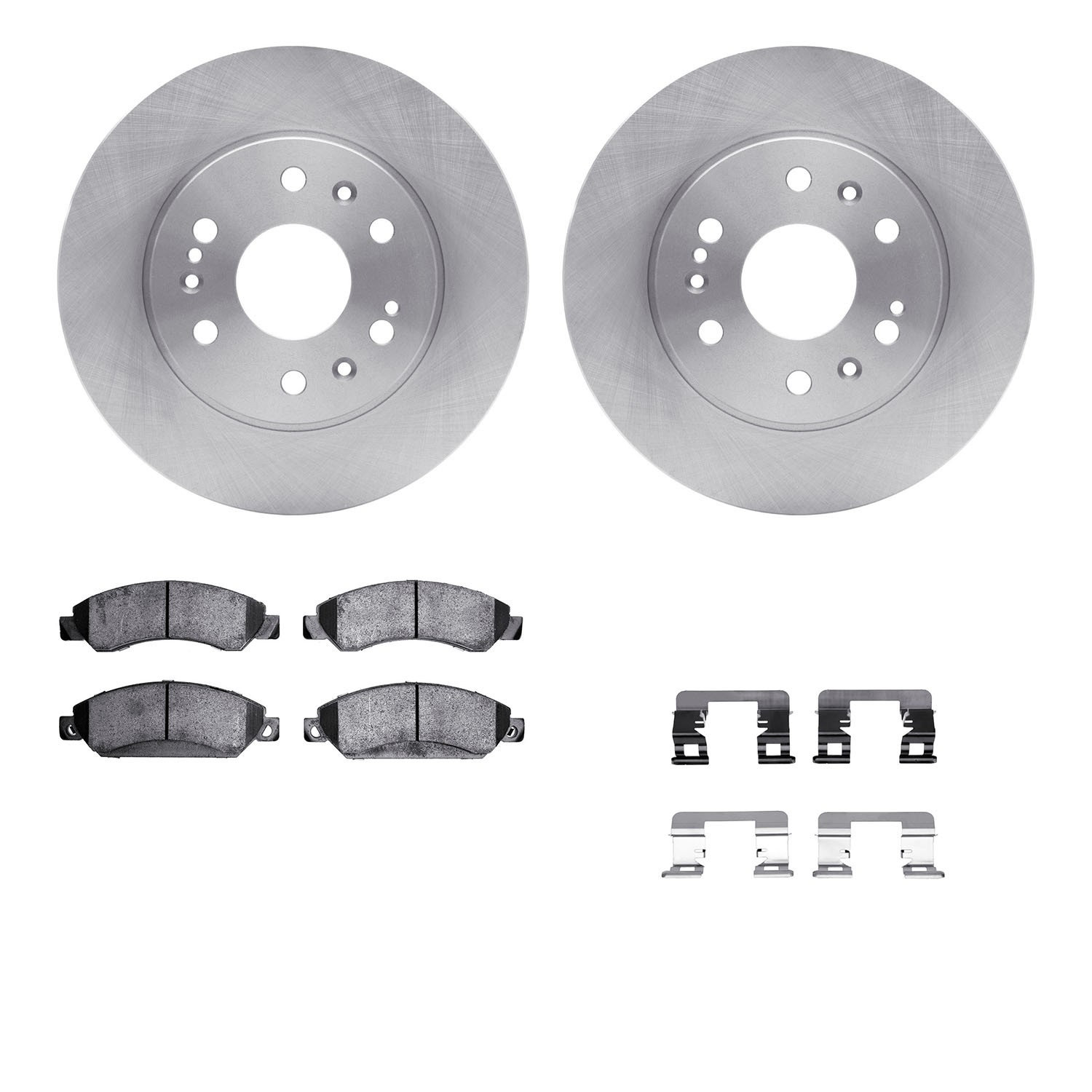 DYN 6412-48103 DFC Brake Rotor- HD Brake Pad - Hardware