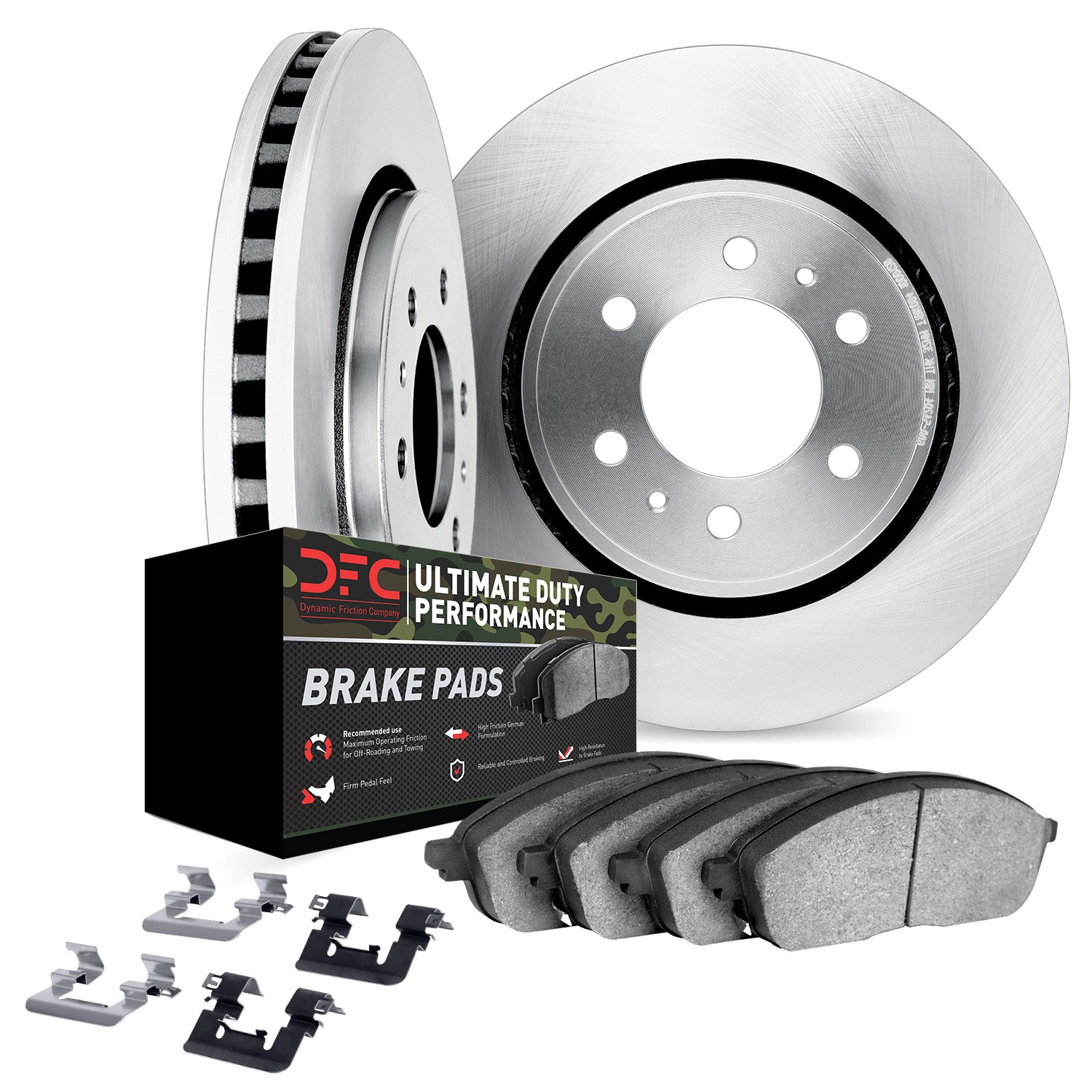 DYN 6412-48103 DFC Brake Rotor- HD Brake Pad - Hardware - Image 2