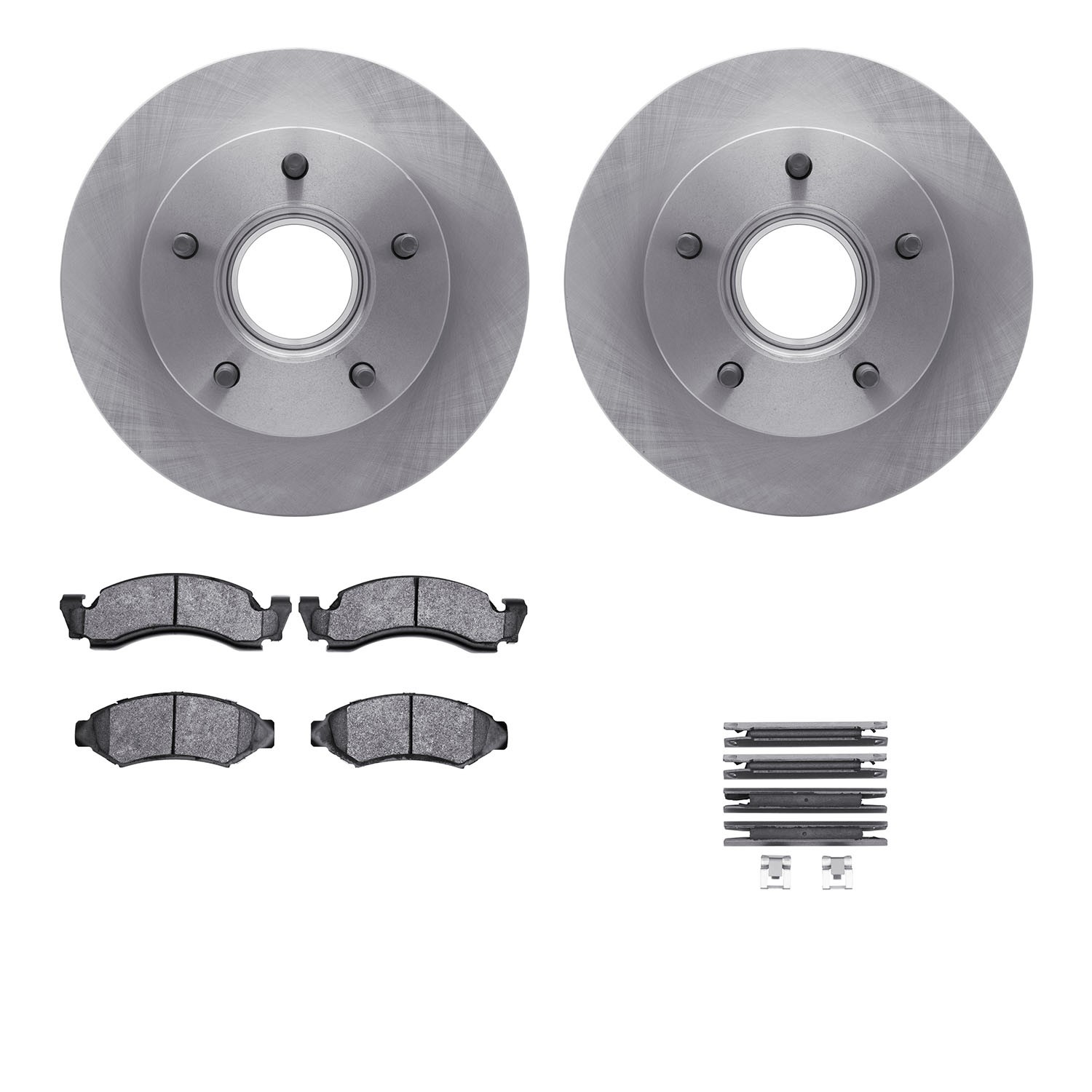 DYN 6412-54040 DFC Brake Rotor- HD Brake Pad - Hardware
