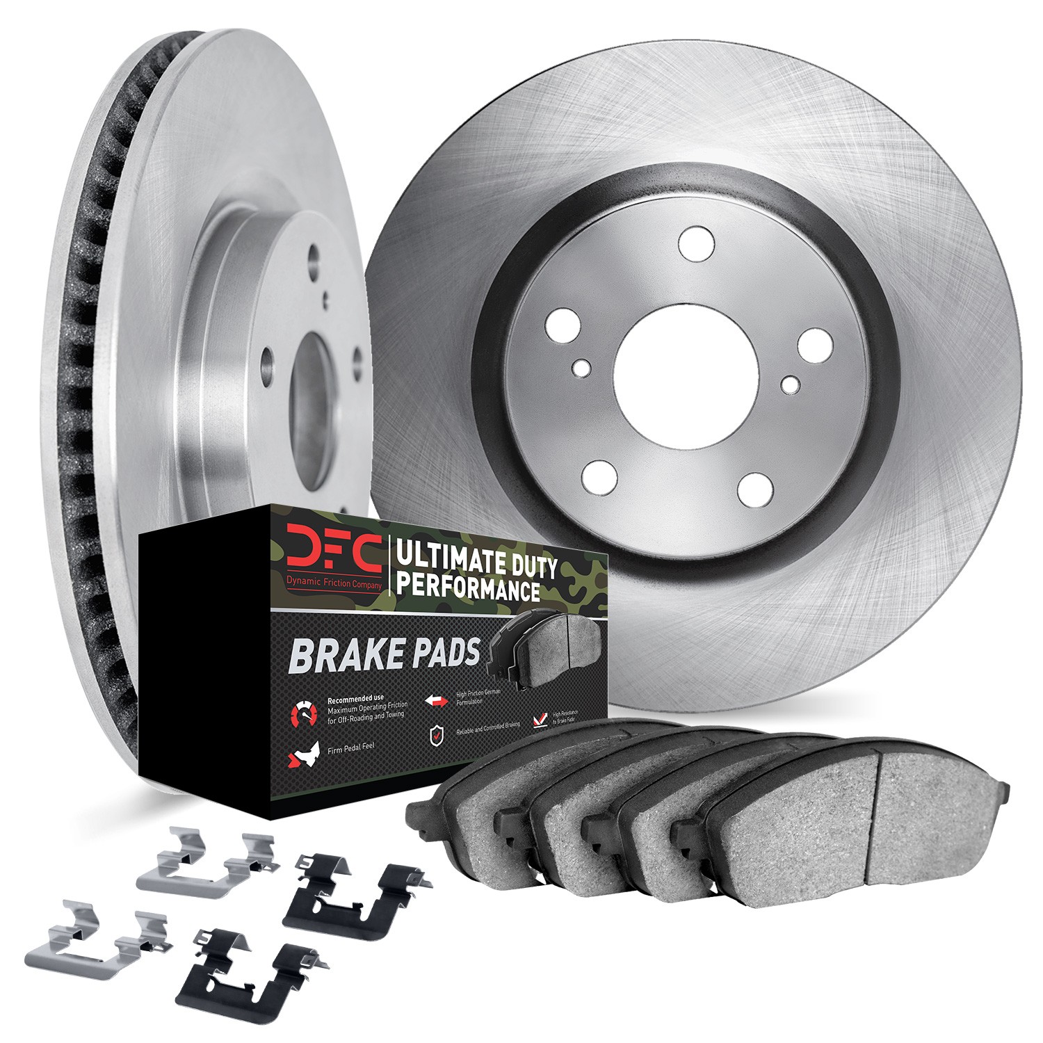 DYN 6412-54065 DFC Brake Rotor- HD Brake Pad - Hardware - Image 2