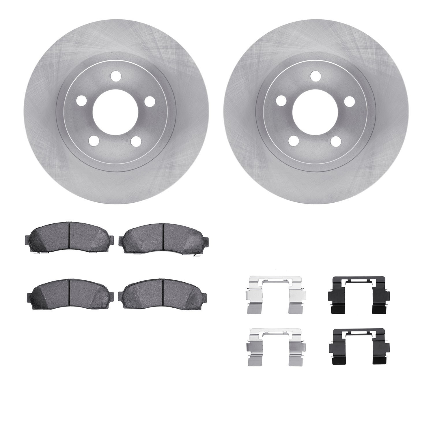 DYN 6412-54171 DFC Brake Rotor- HD Brake Pad - Hardware