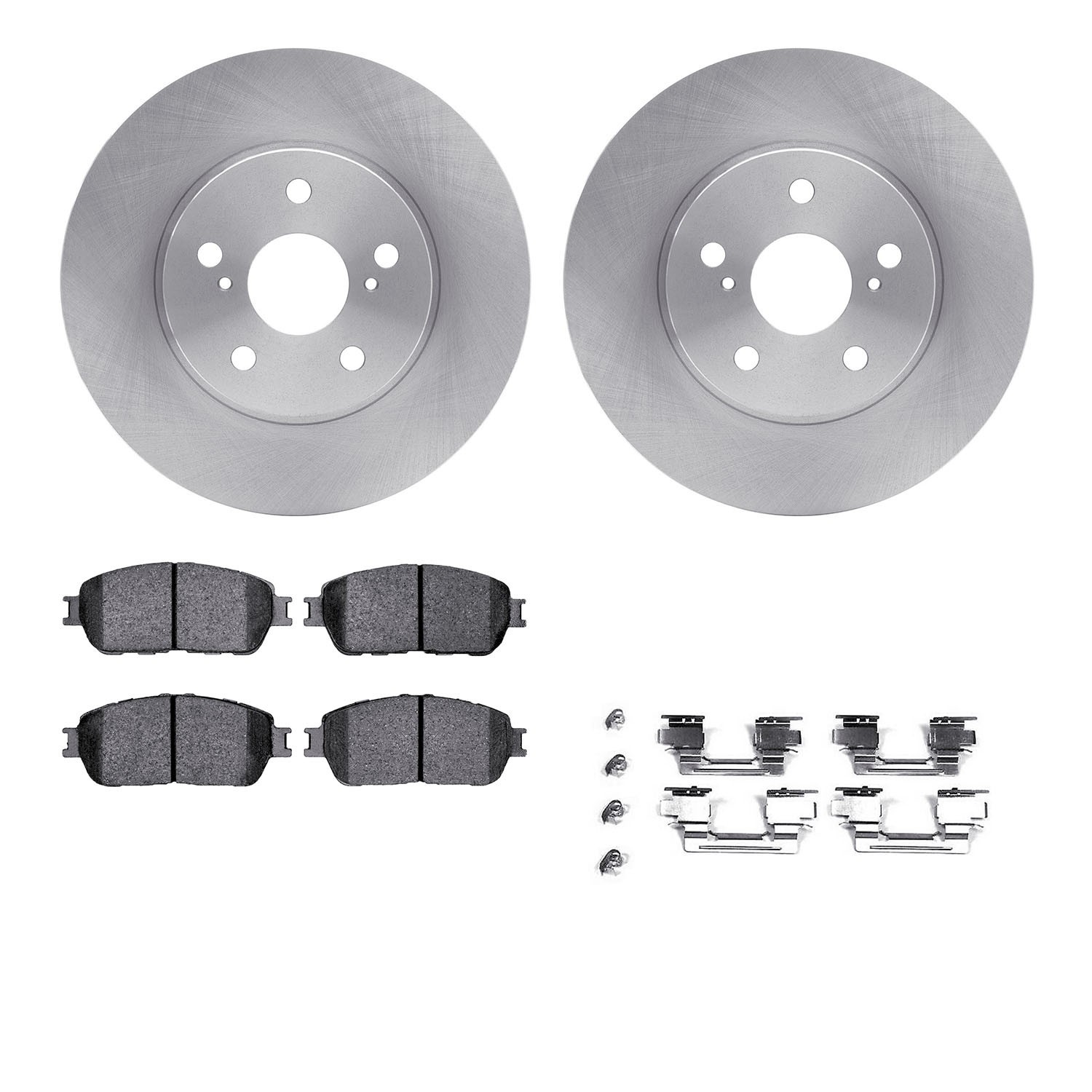 DYN 6412-76001 DFC Brake Rotor- HD Brake Pad - Hardware