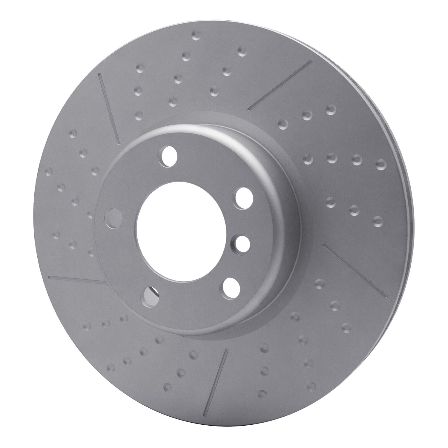 DYN 644-31108 DFC GEOSPEC Coated Rotor - Dimpled and Slotted