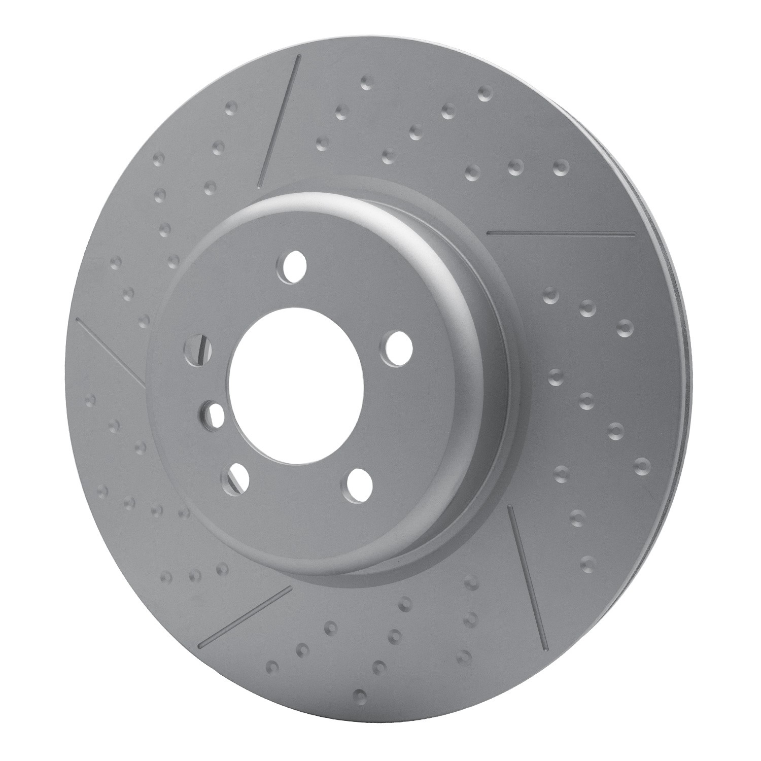 DYN 644-31112 DFC GEOSPEC Coated Rotor - Dimpled and Slotted