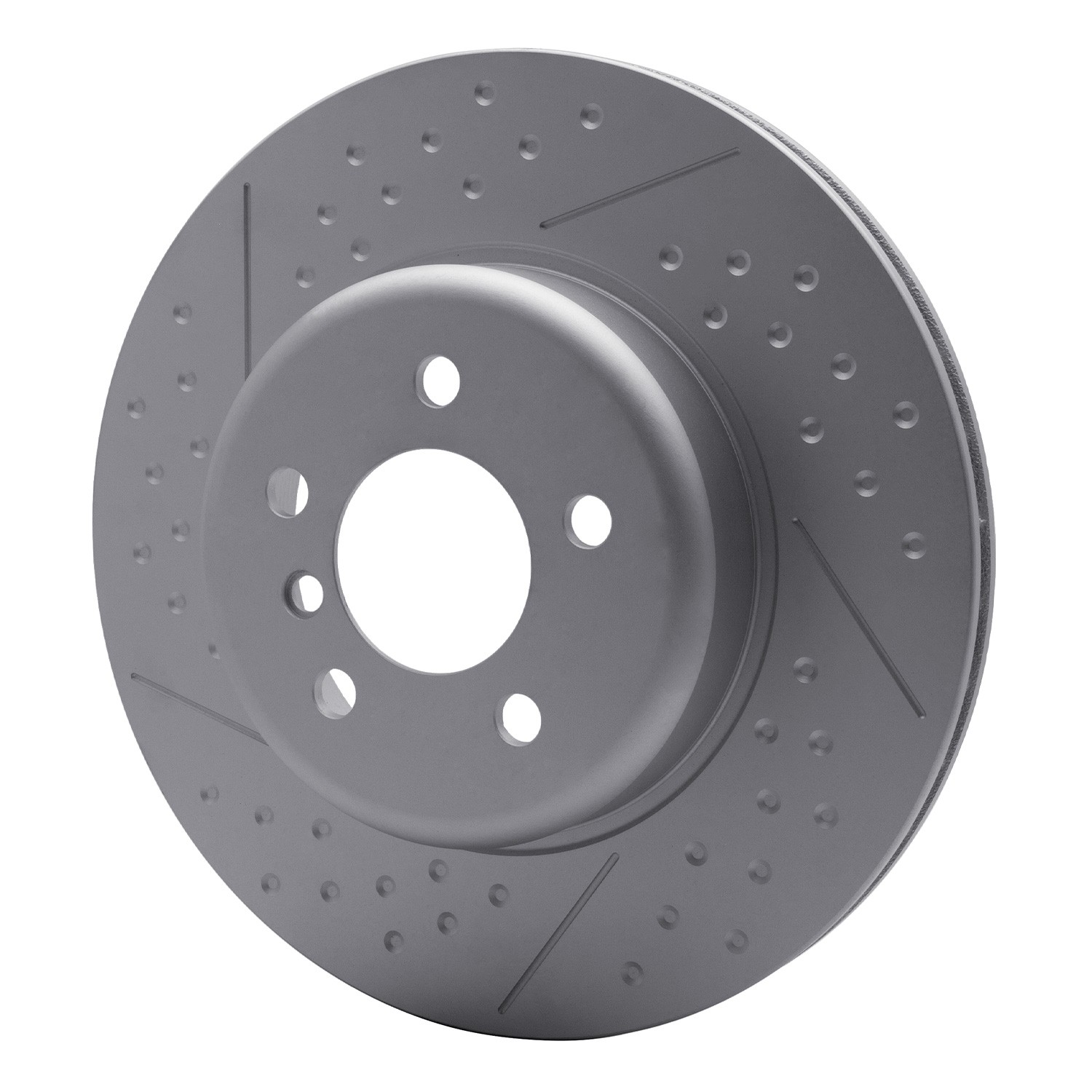 DYN 644-31114 DFC GEOSPEC Coated Rotor - Dimpled and Slotted